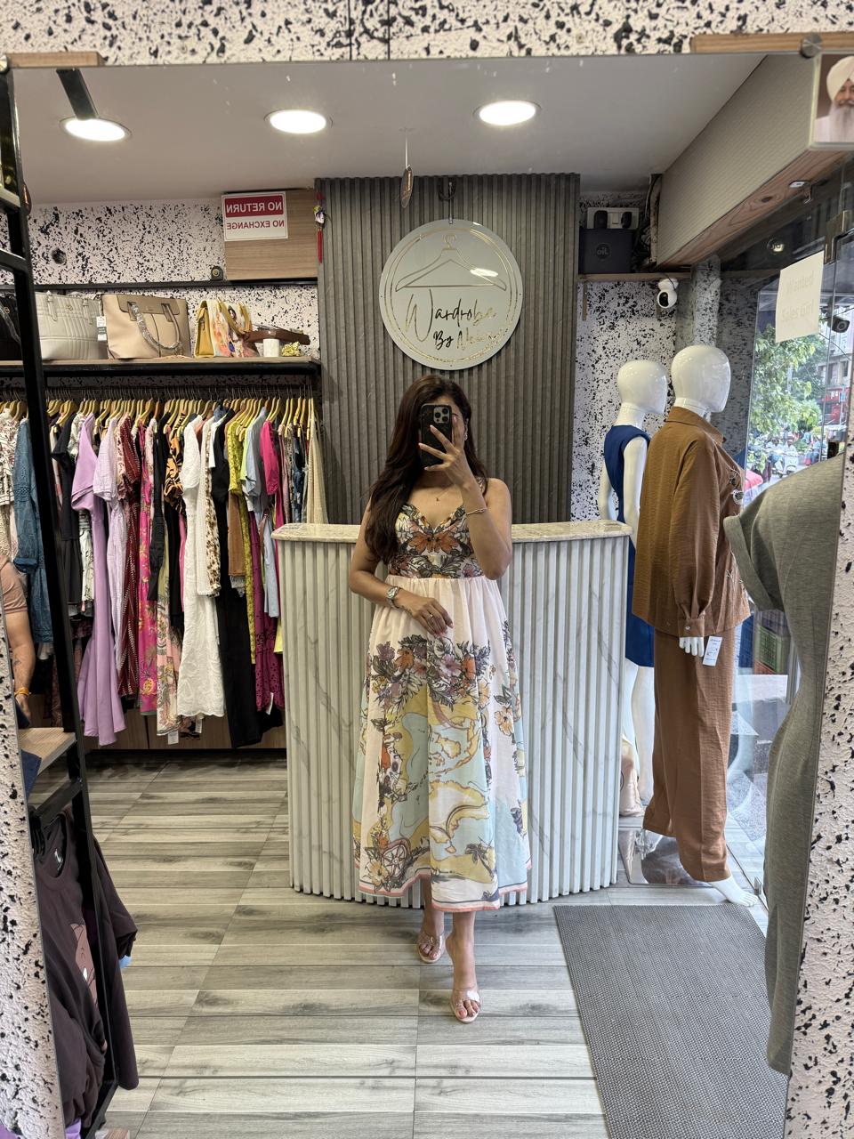 Wardrobe By Neha - Floral Cotton Dress
