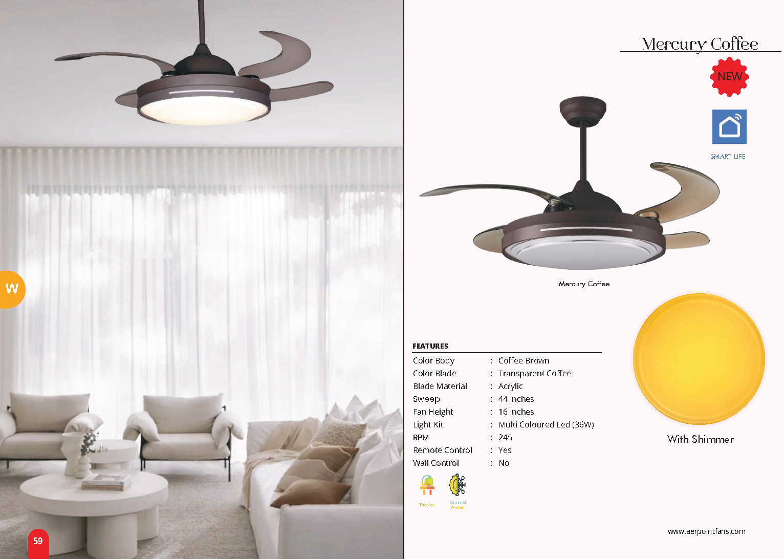 Beyond Lights - Mercury Coffee Fan