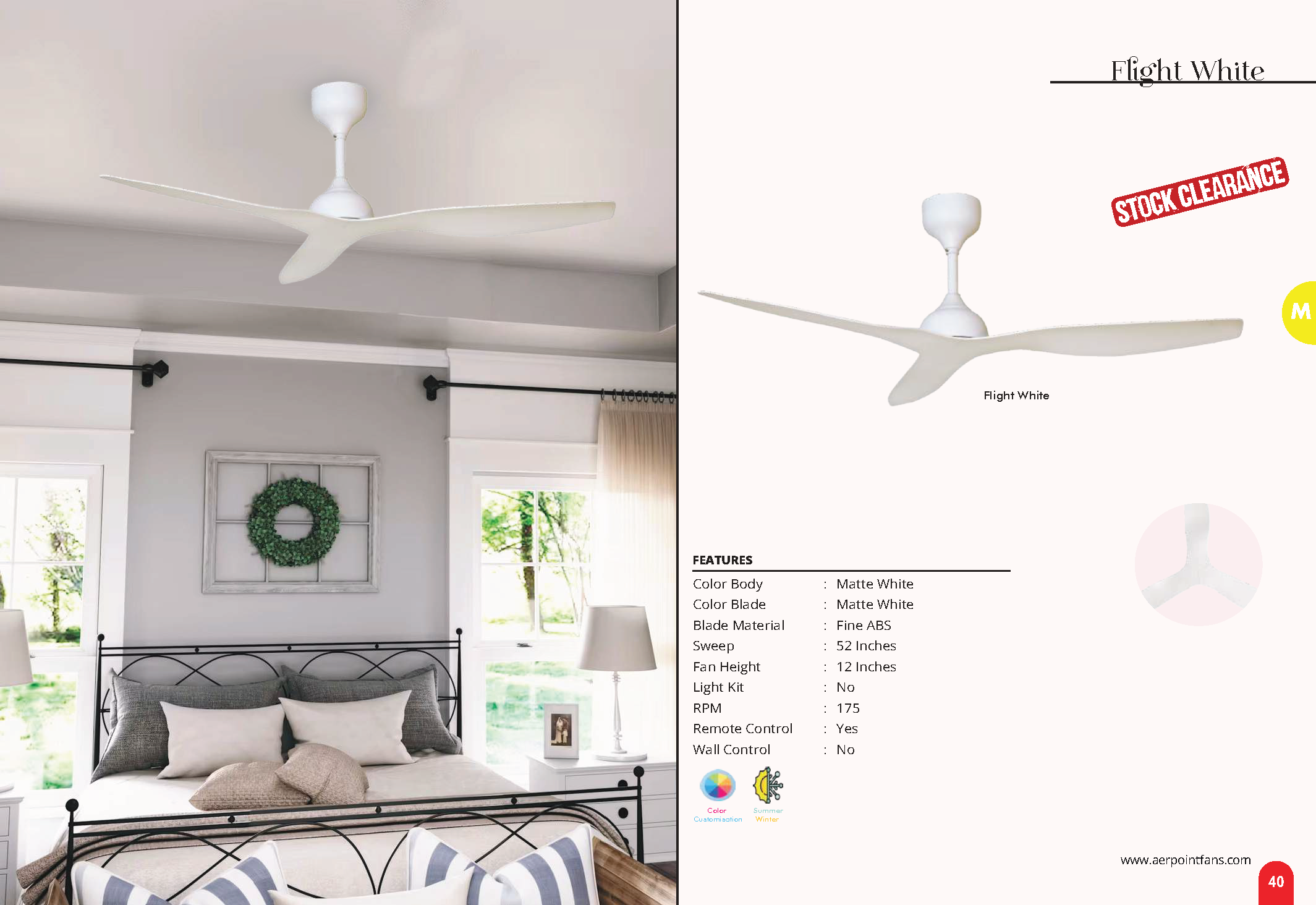 Beyond Lights - Flight White Fan