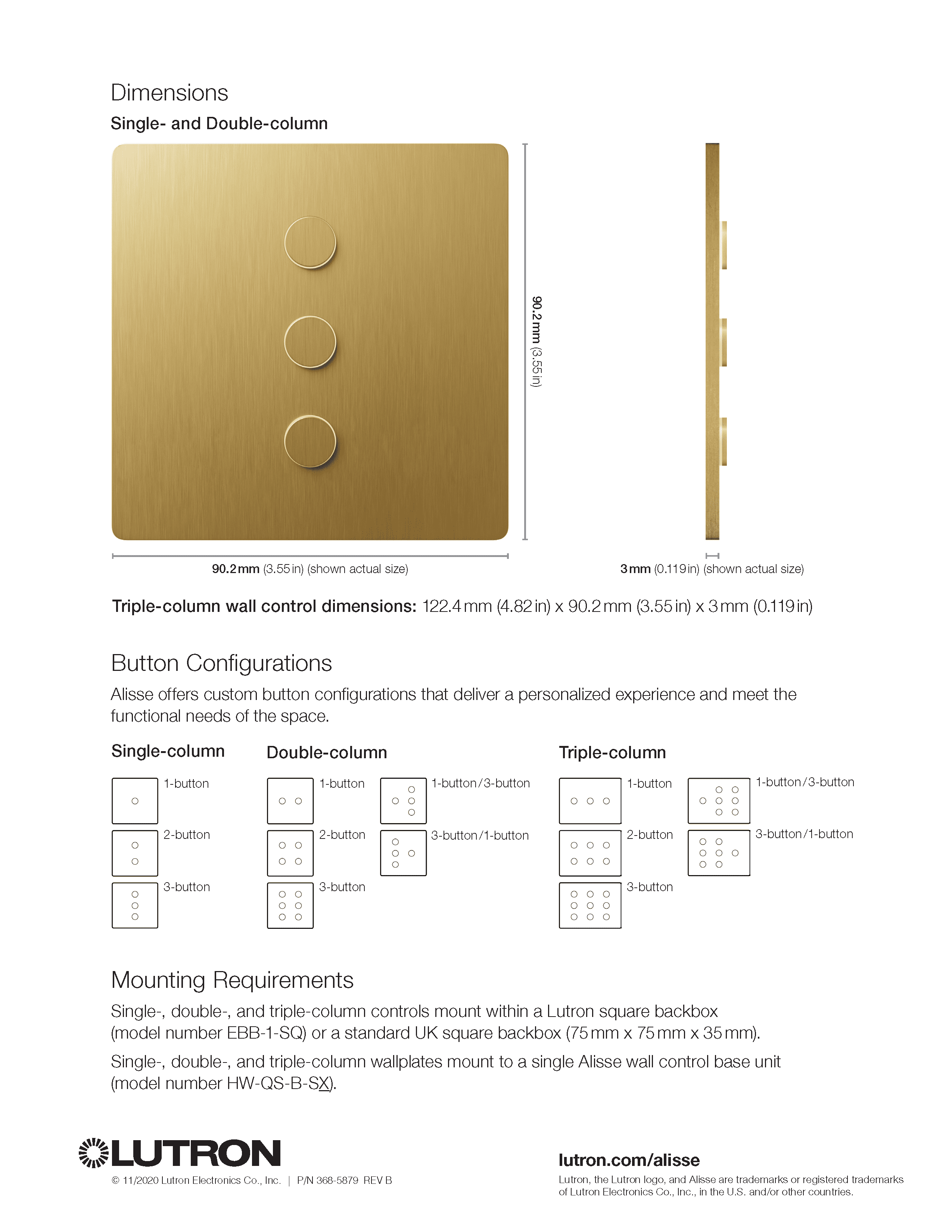 Beyond Lights - Alisse Keypad Control
