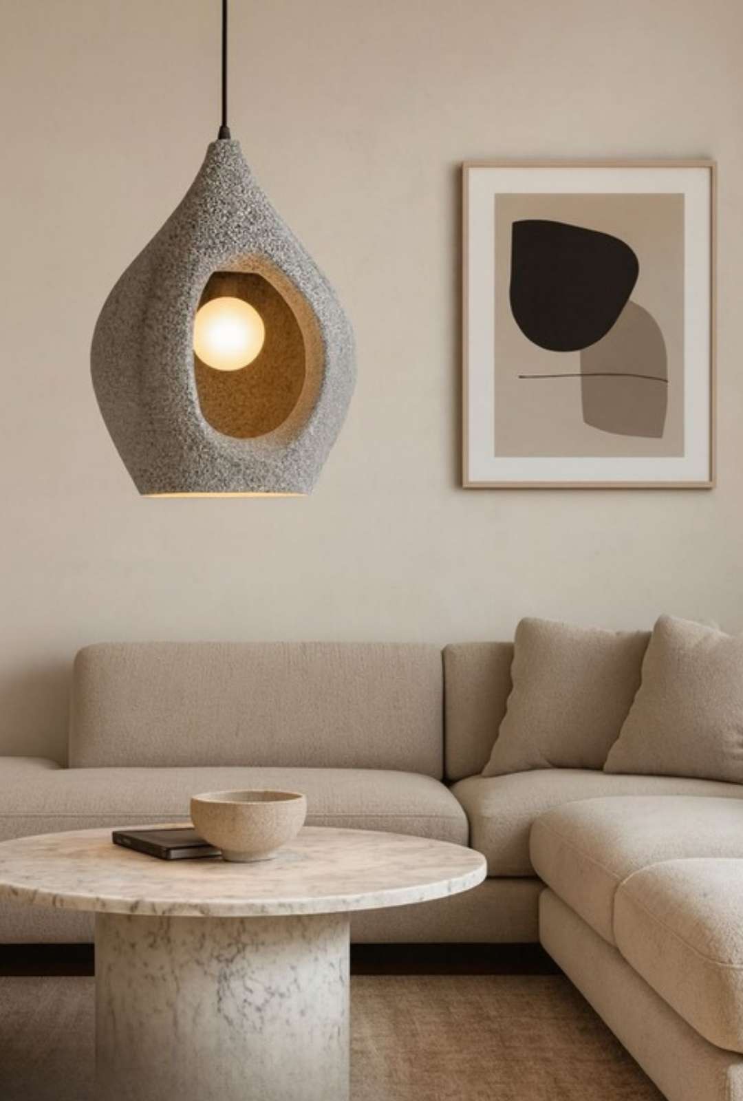 Beyond Lights - Stone Pendant Light