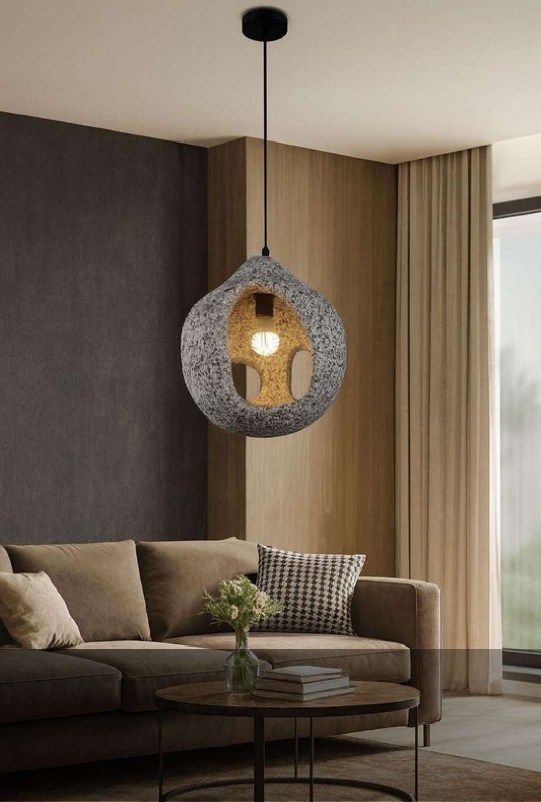 Beyond Lights - Stone Pendant Light