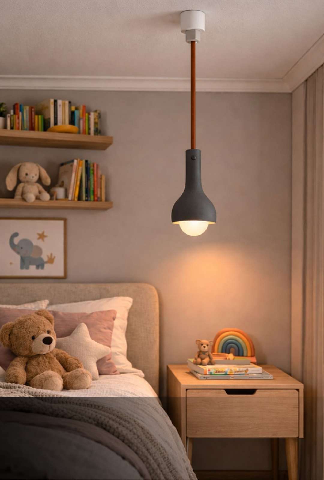 Beyond Lights - Gray Pendant Lamp