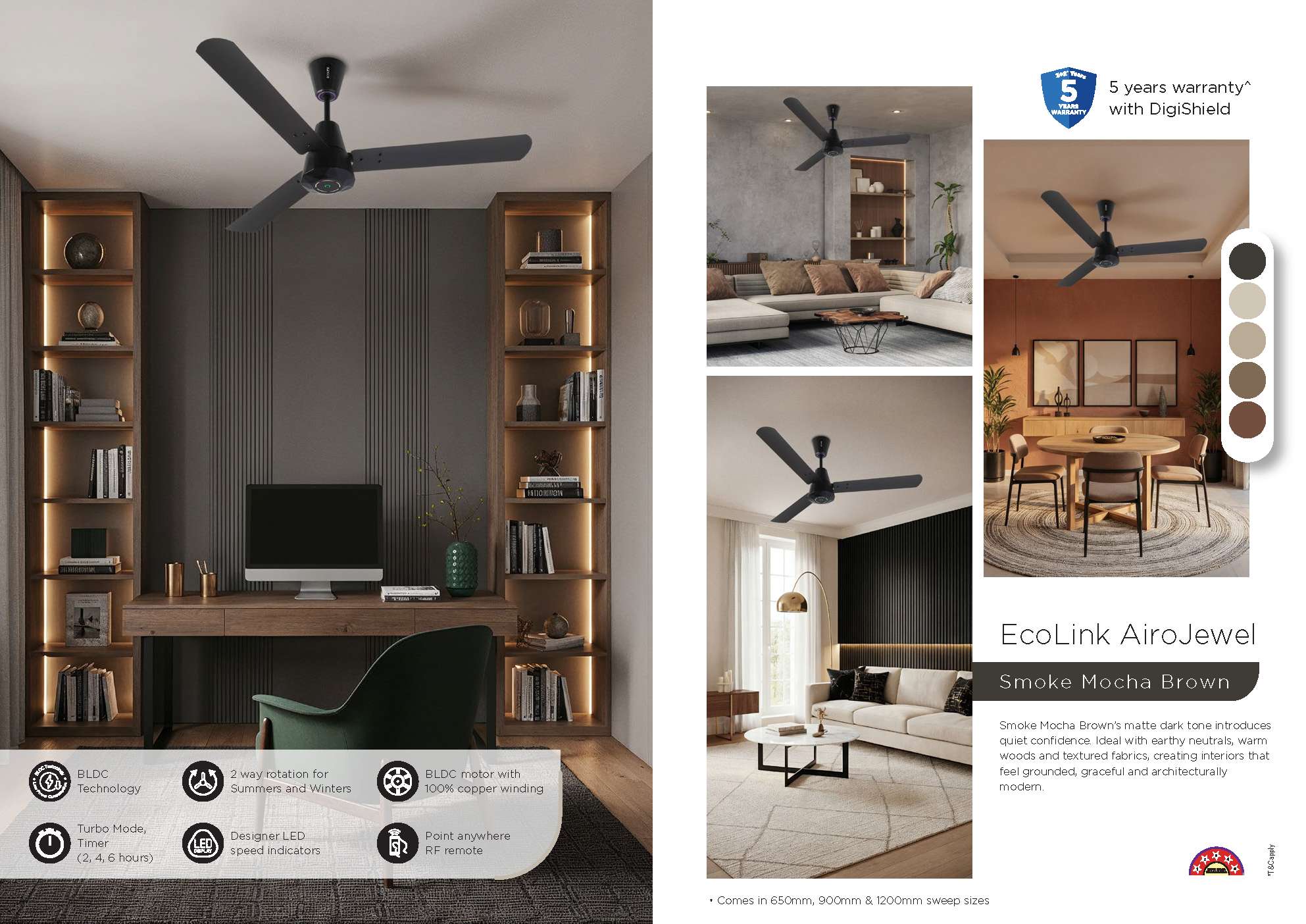 Beyond Lights - Smoke Mocha Fan