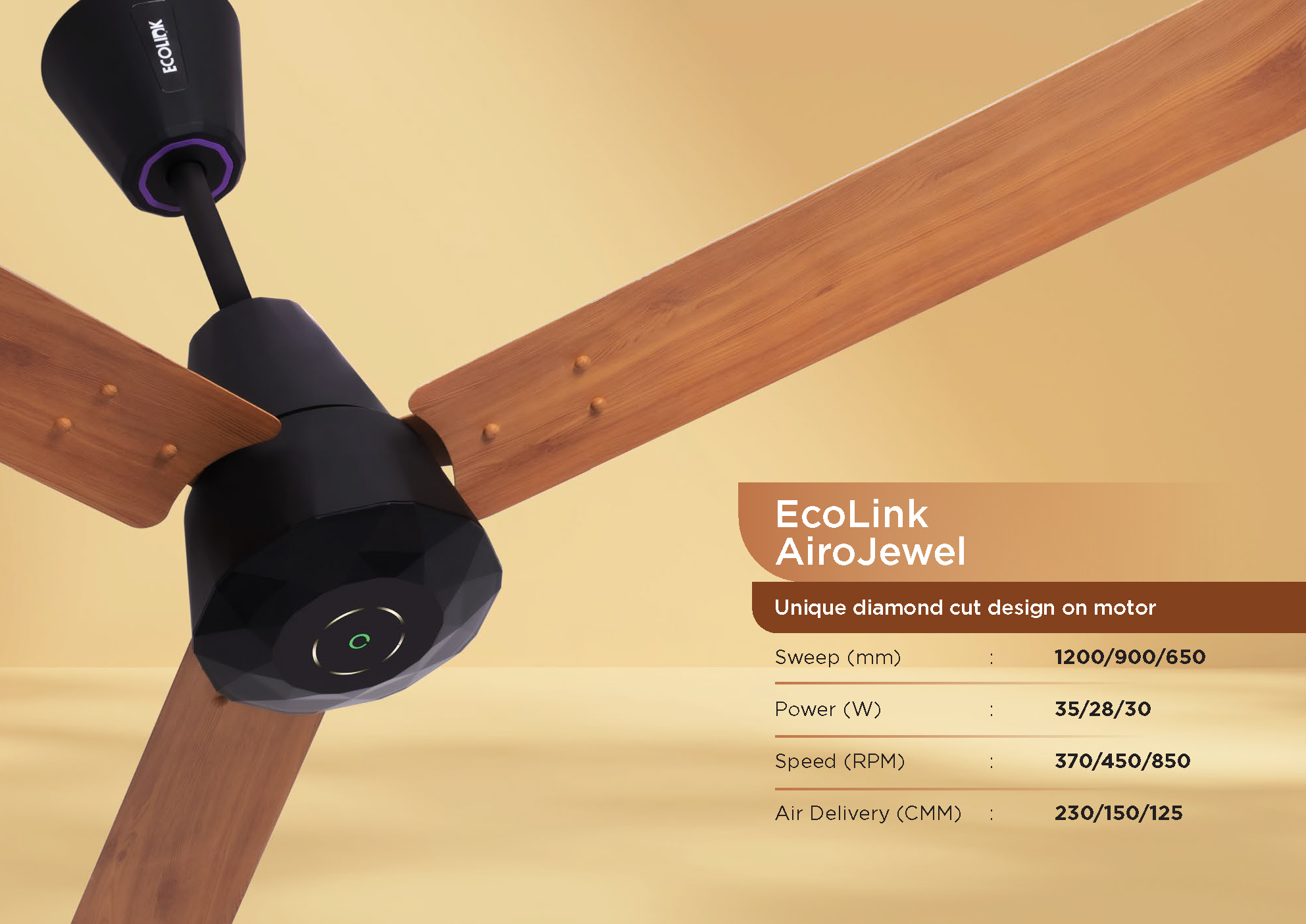 Beyond Lights - EcoLink AiroJewel Fan
