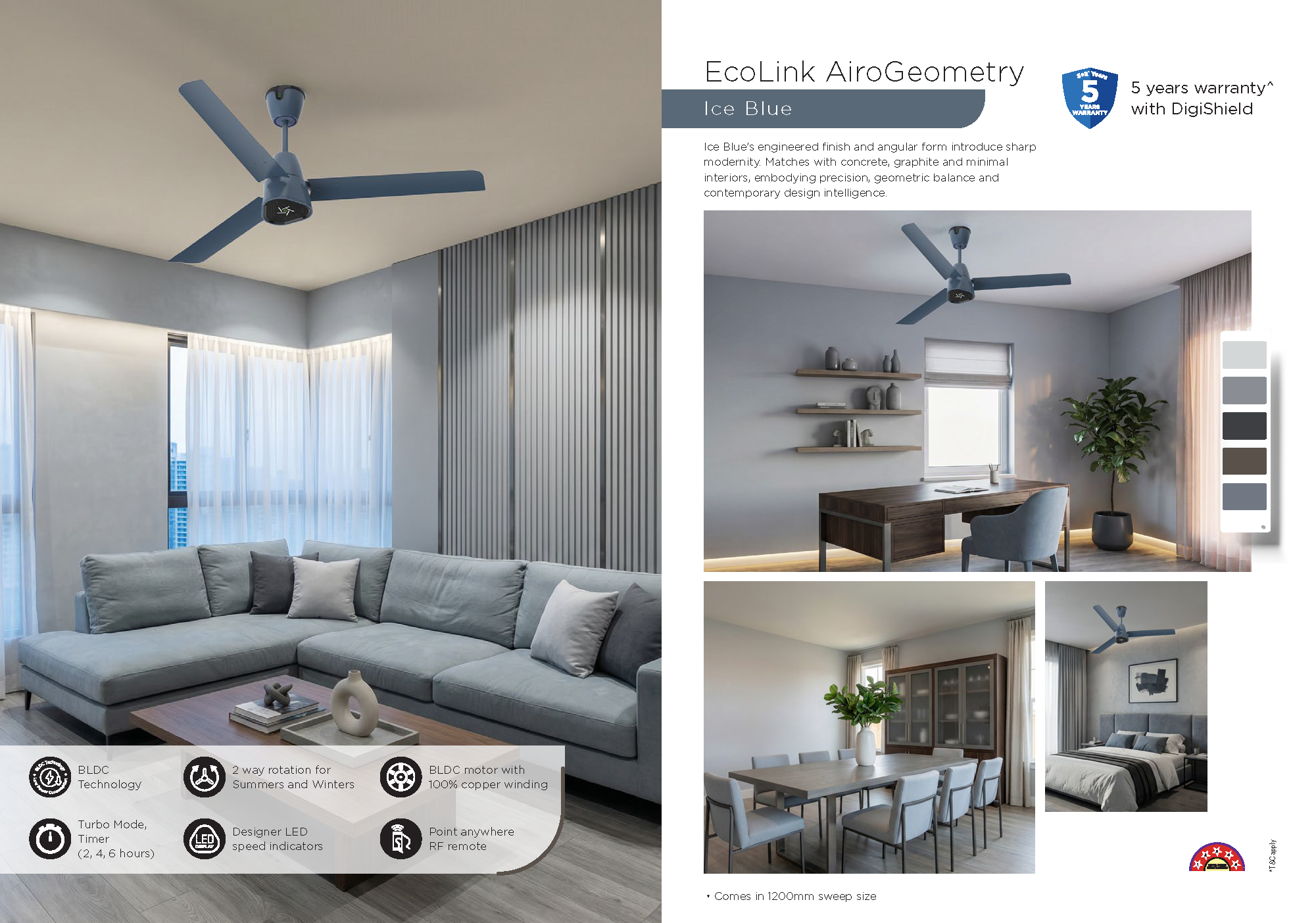 Beyond Lights - Ice Blue Fan