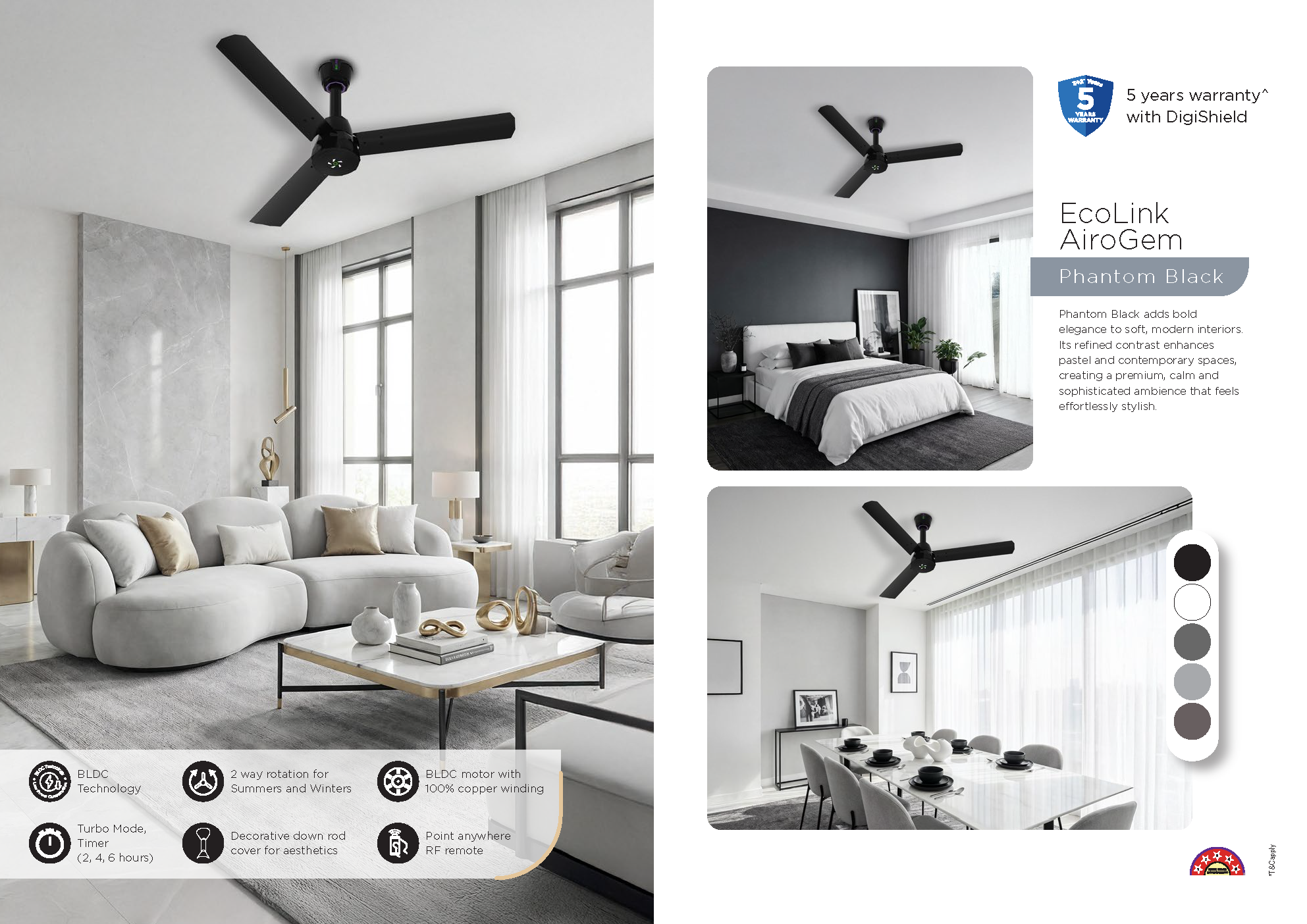 Beyond Lights - Phantom Black Fan