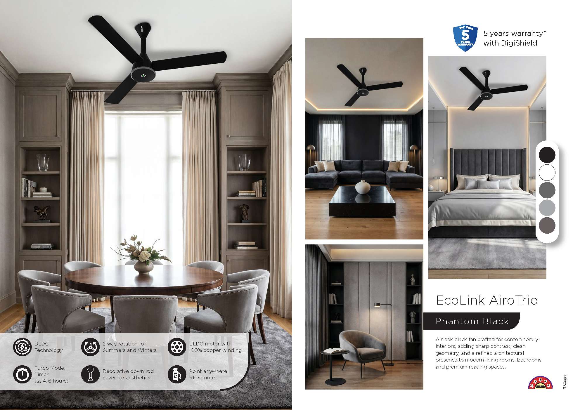 Beyond Lights - Phantom Black Fan