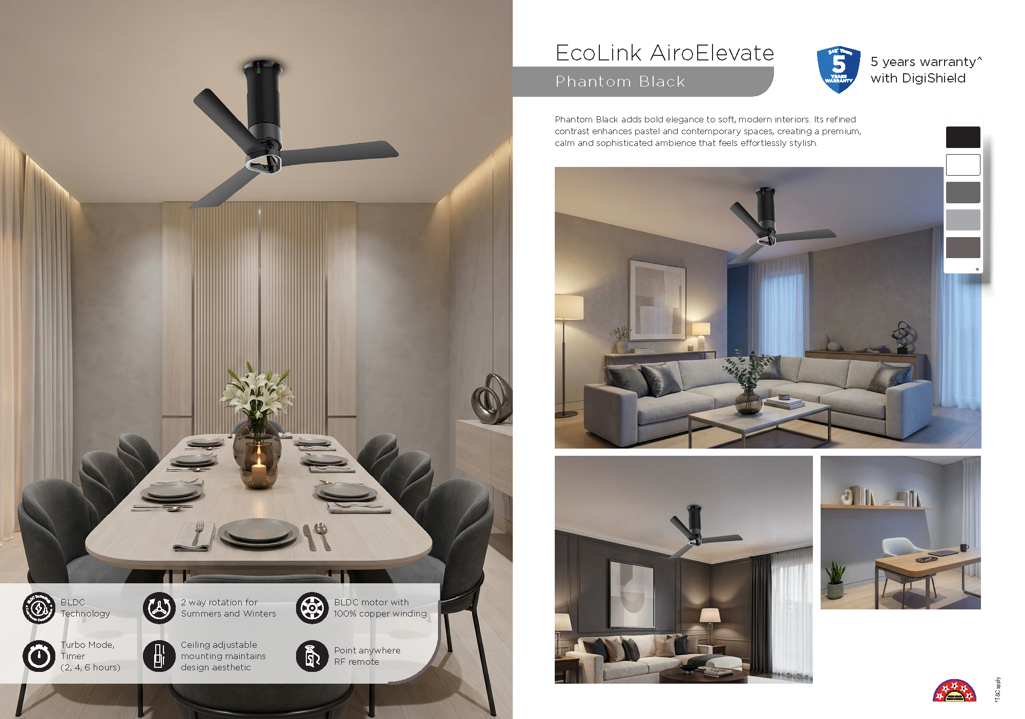 Beyond Lights - Phantom Black Fan