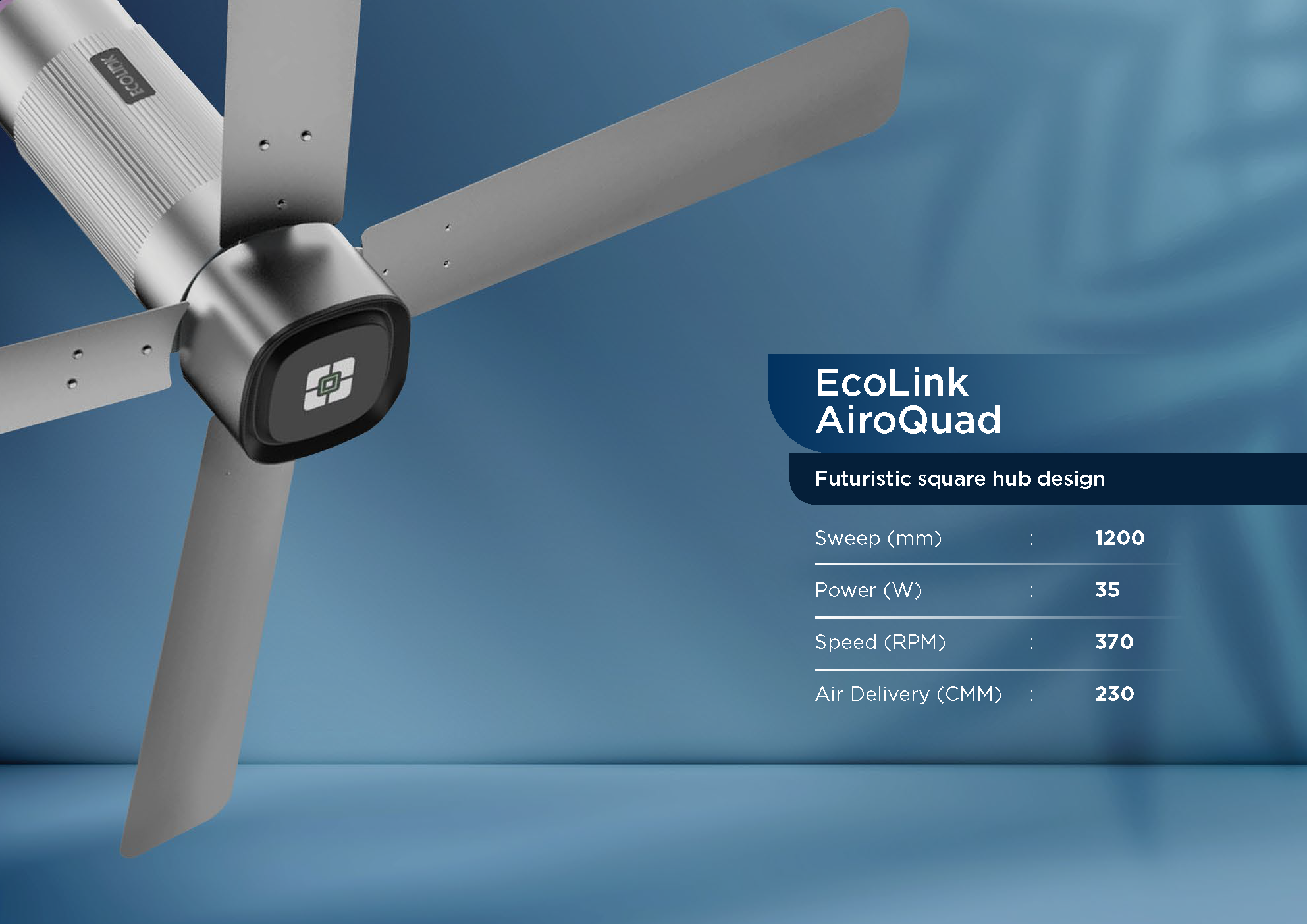 Beyond Lights - EcoLink AiroQuad Fan