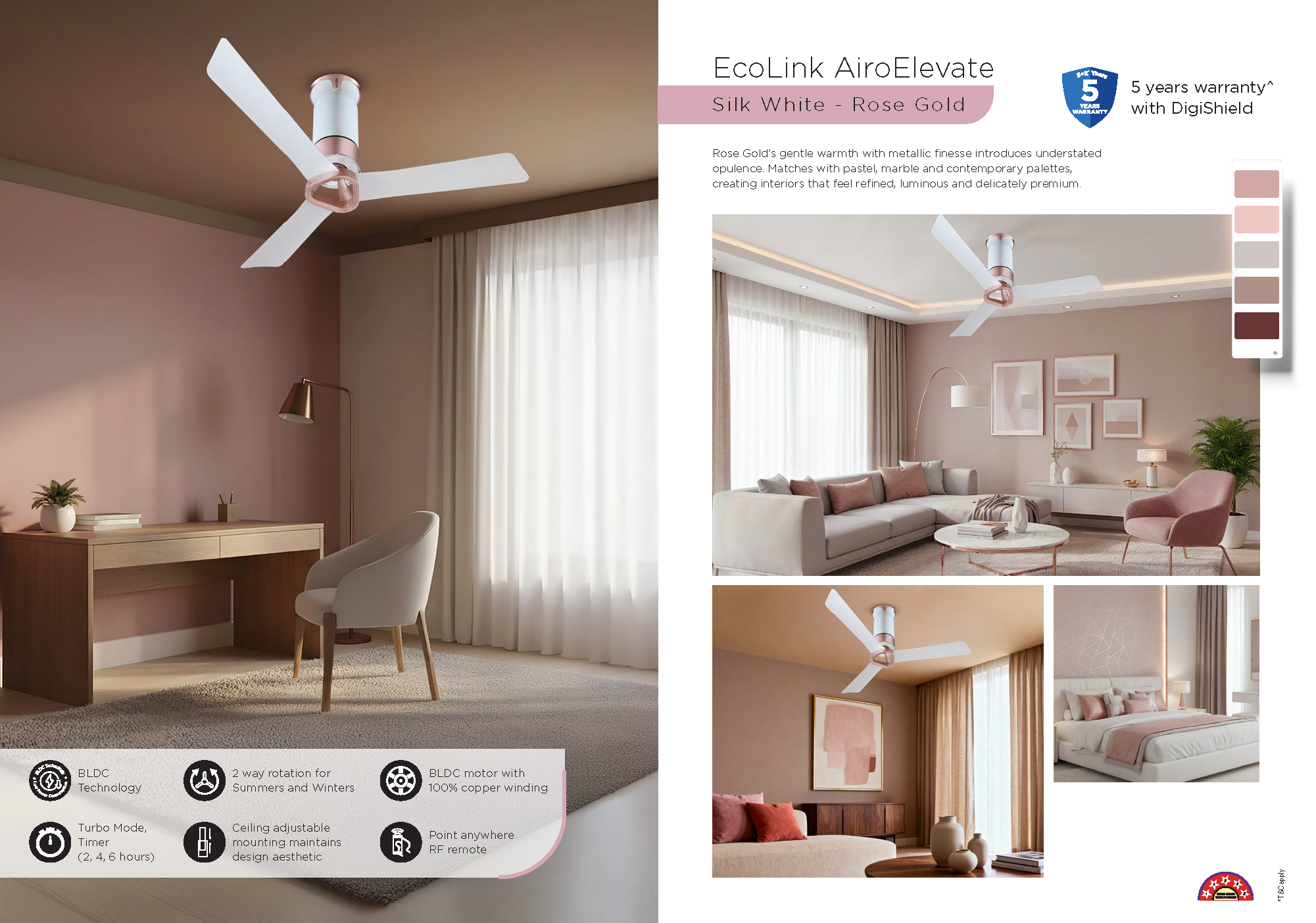 Beyond Lights - Silk White Fan