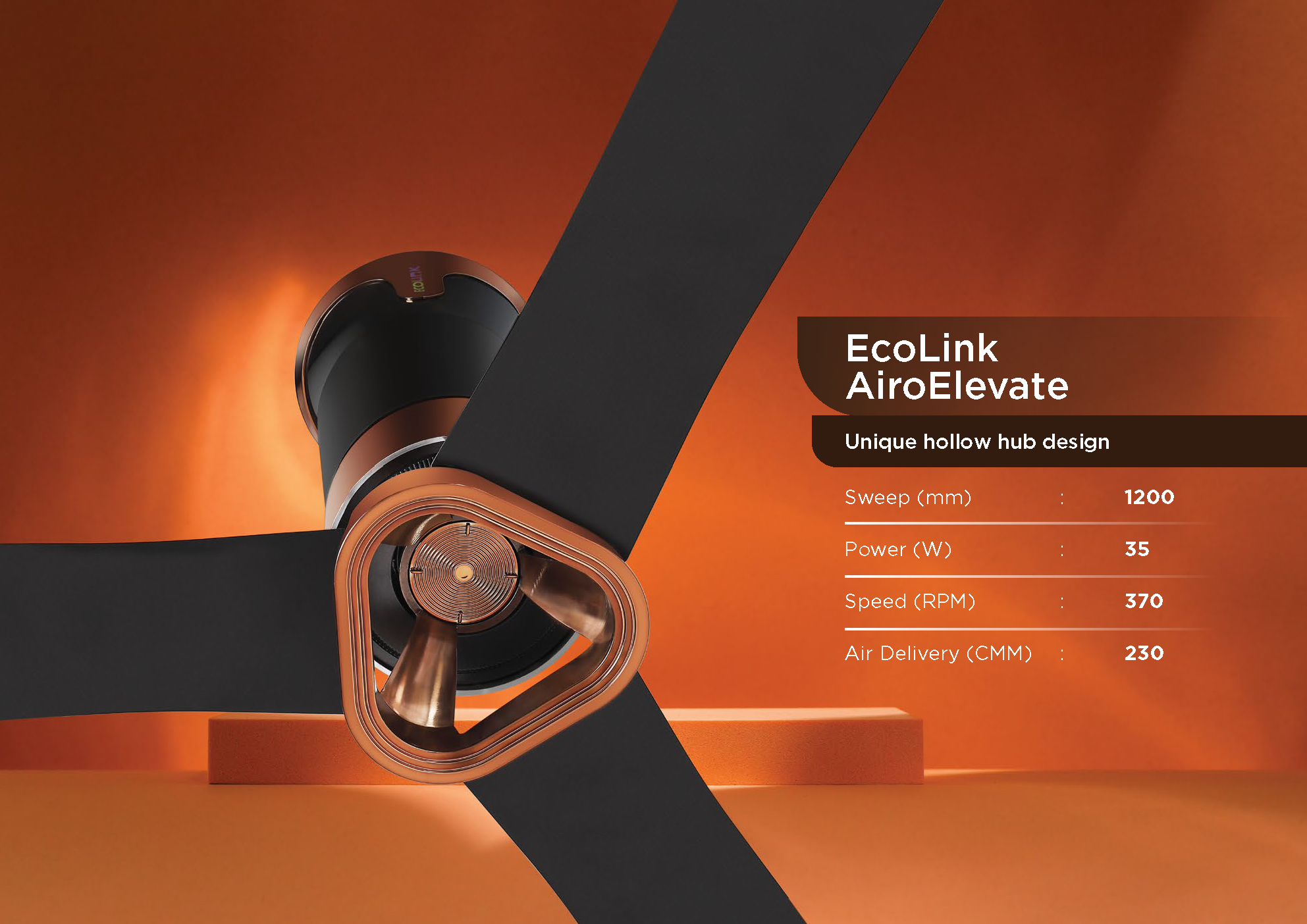 Beyond Lights - EcoLink AiroElevate Fan