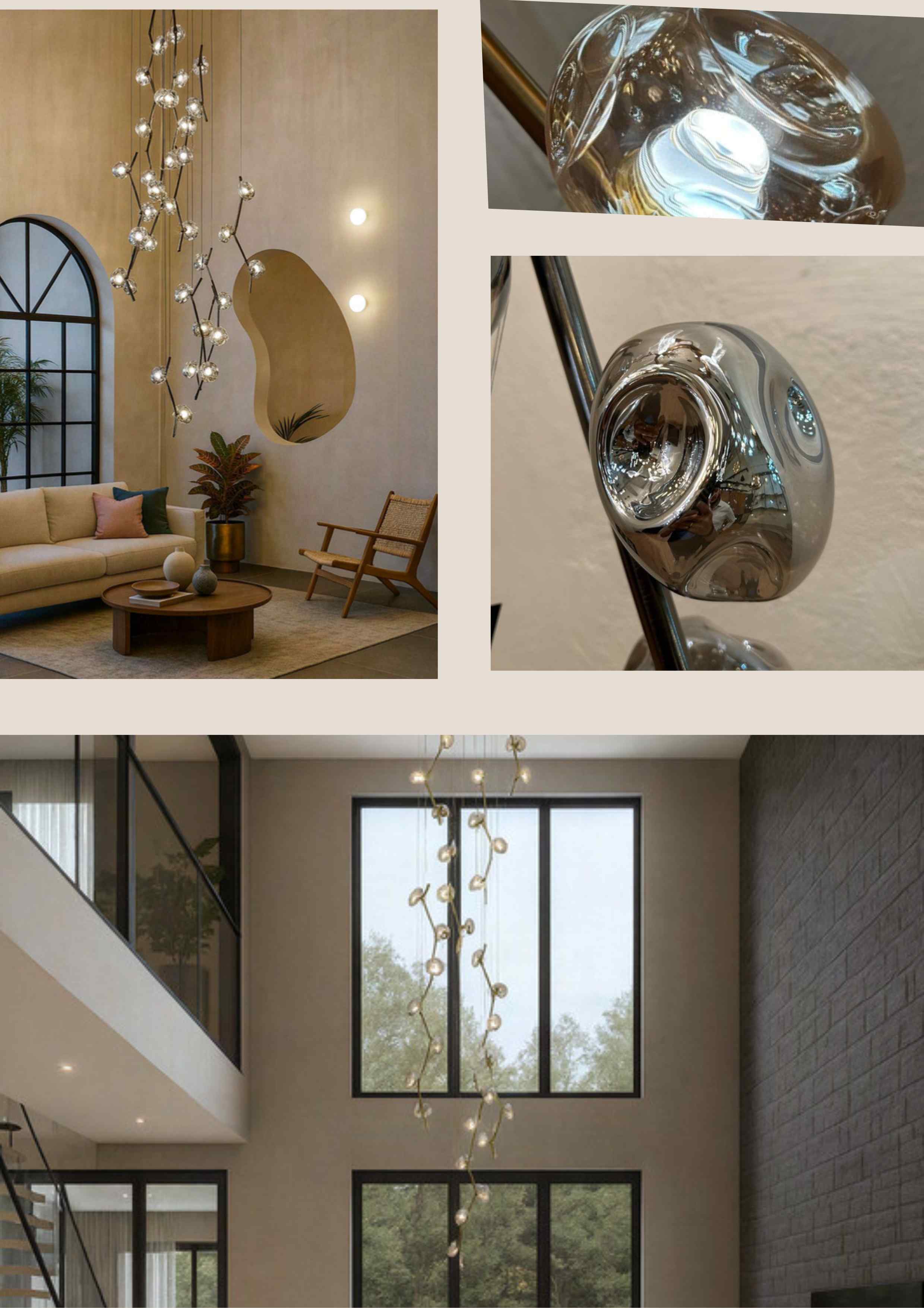 Beyond Lights - Branch Chandelier Light