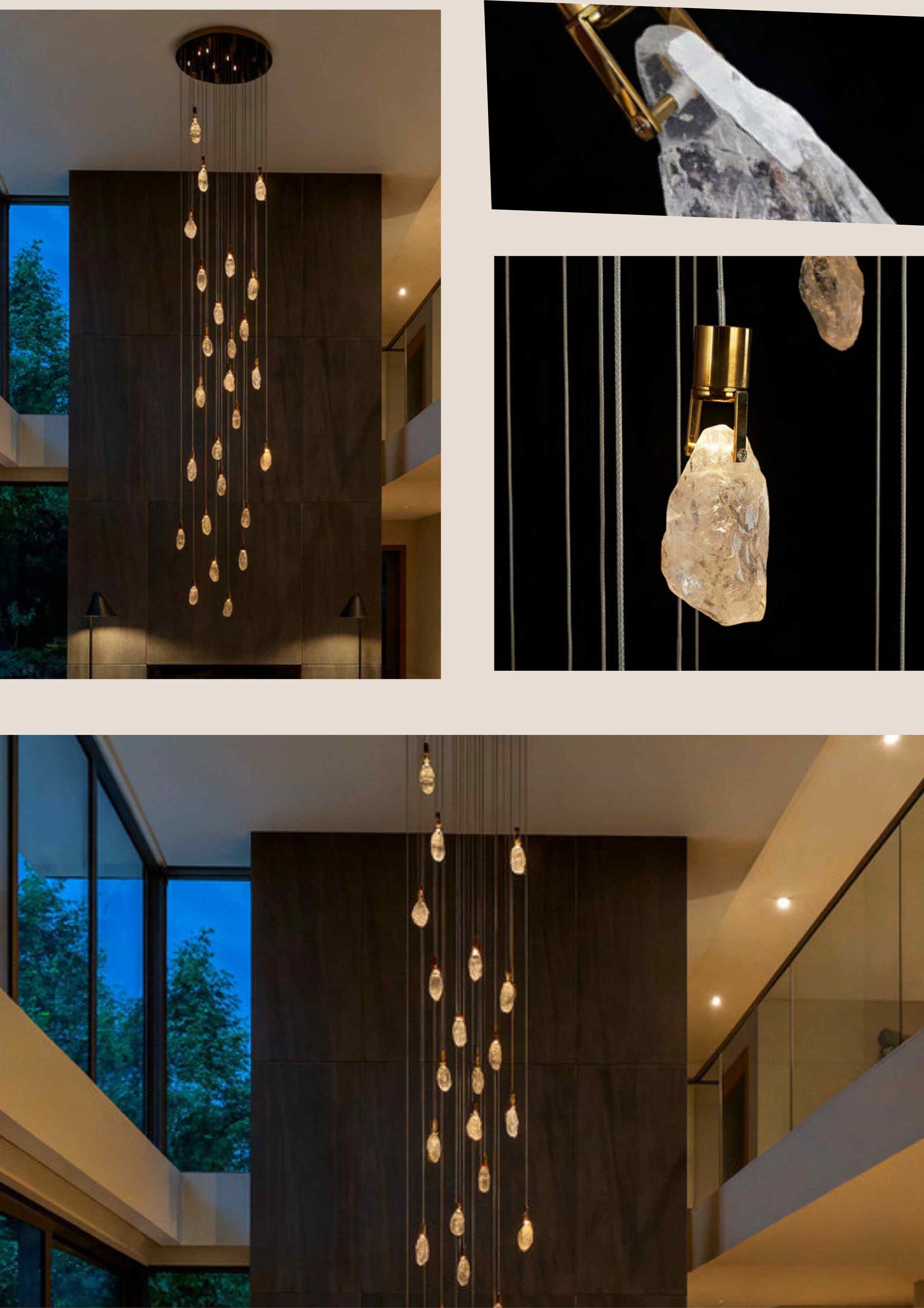 Beyond Lights - Crystal Chandelier Chandelier