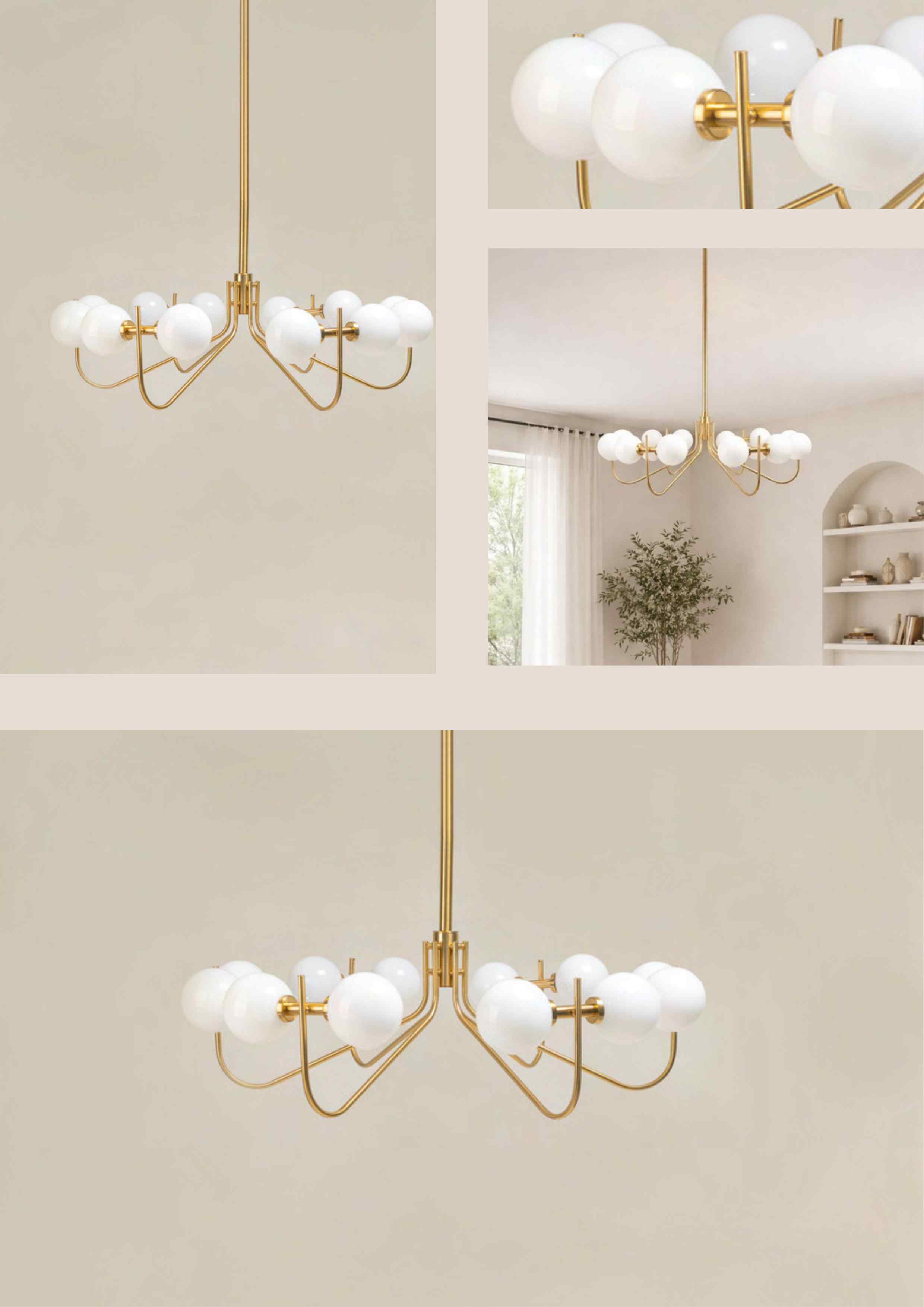 Beyond Lights - Globe Chandelier Light
