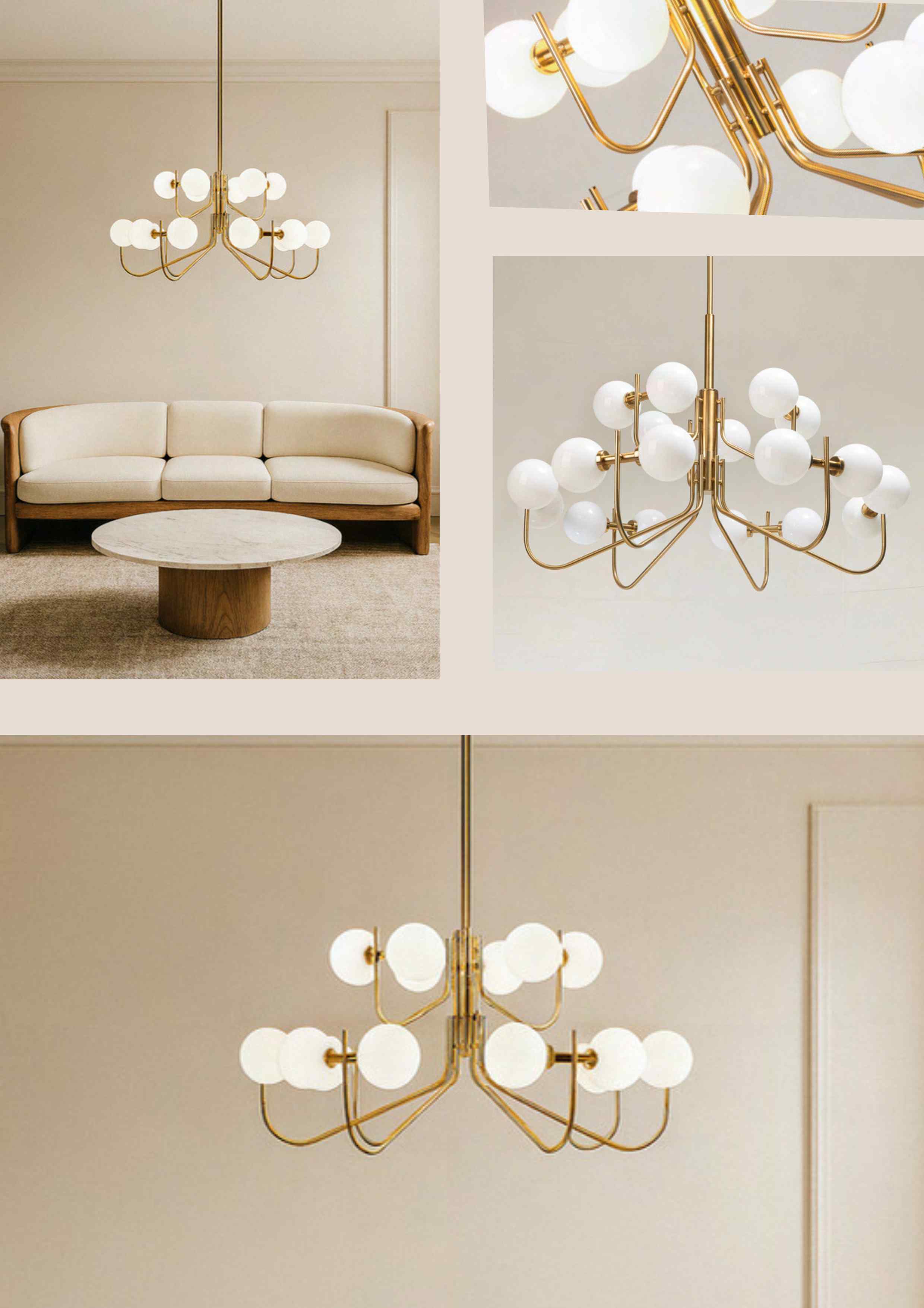 Beyond Lights - Sphere Chandelier Light