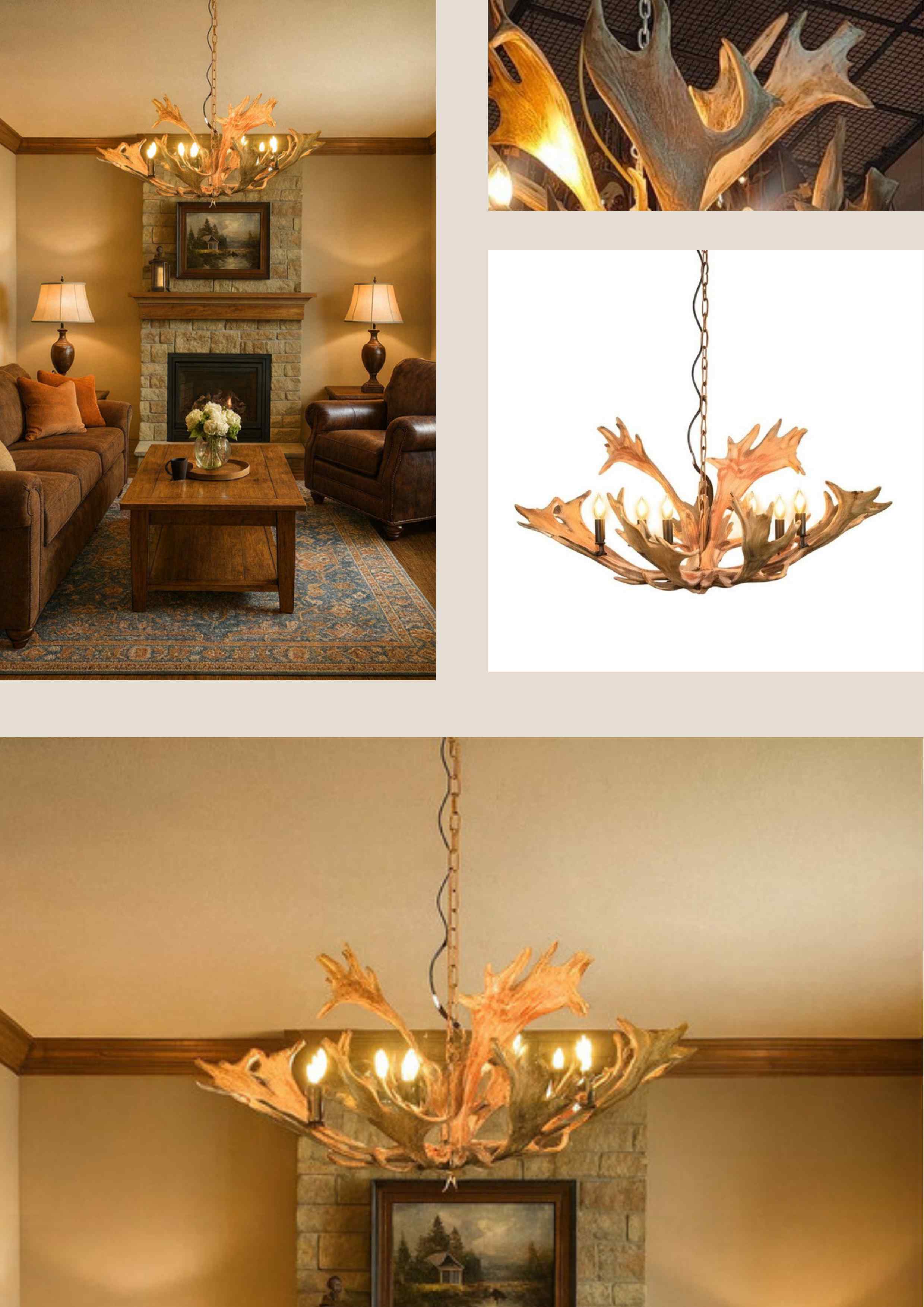 Beyond Lights - Antler Chandelier Lighting