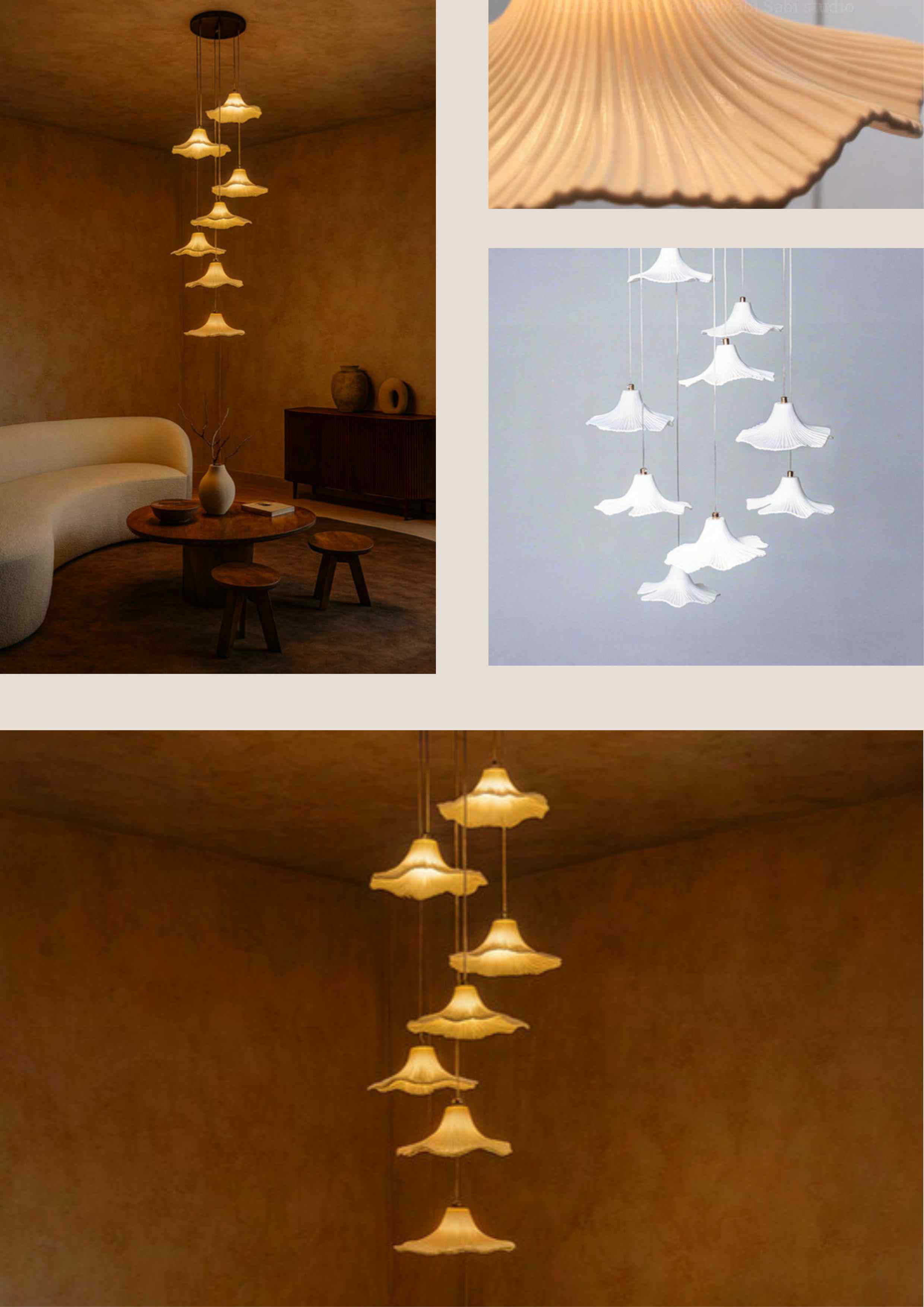 Beyond Lights - Coral Chandelier Light