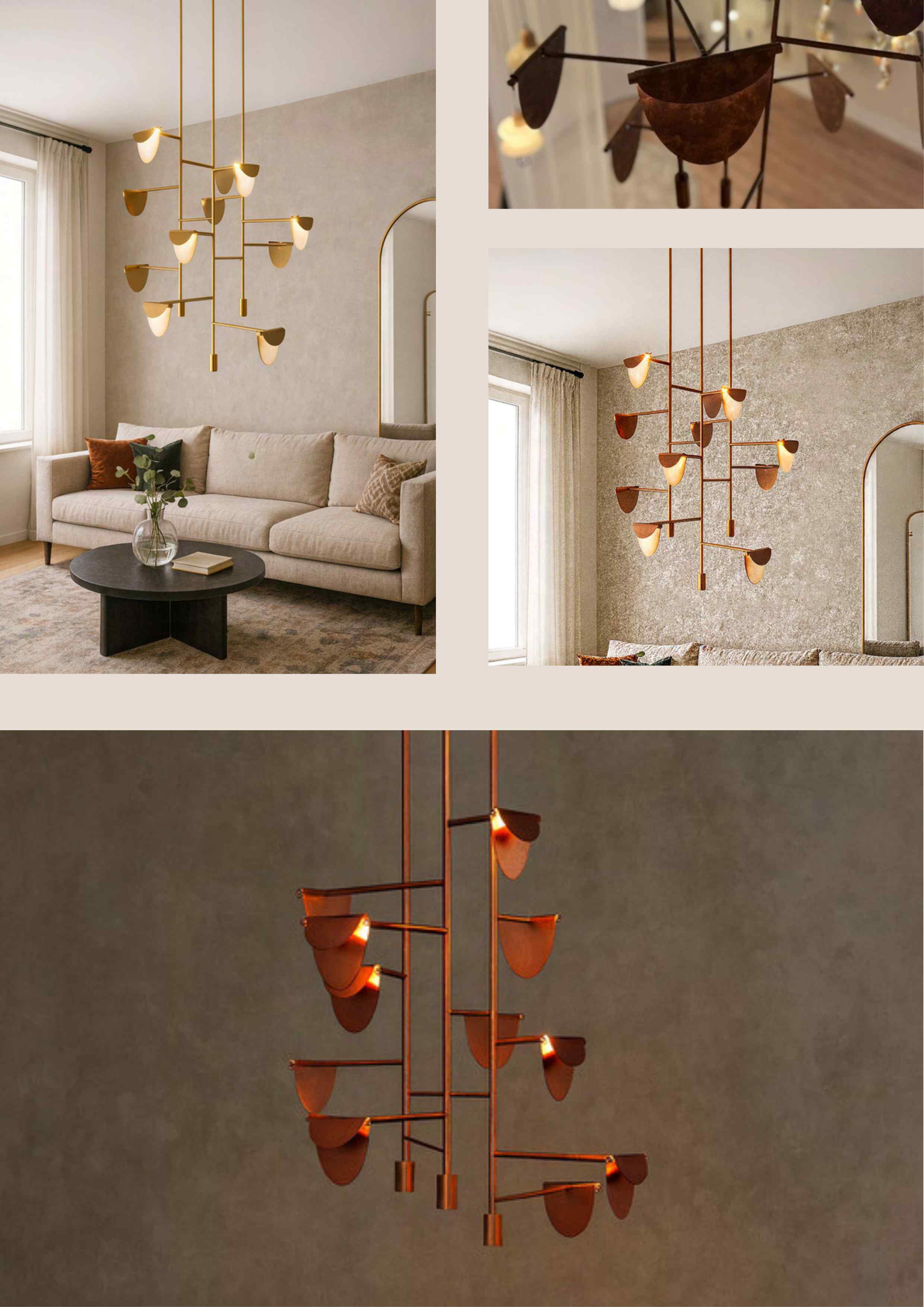 Beyond Lights - Modern Branch Chandelier