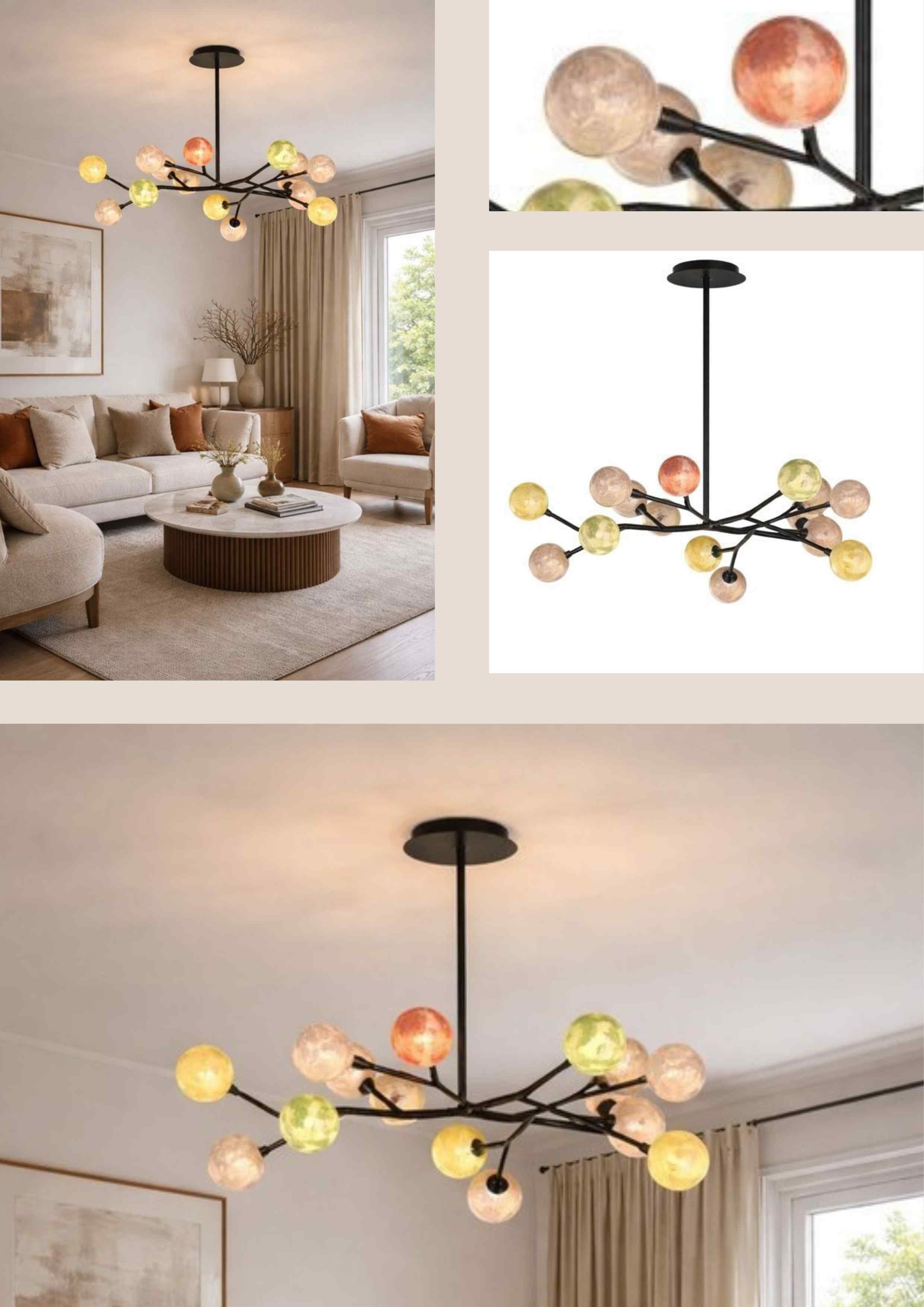 Beyond Lights - Orb Chandelier Light