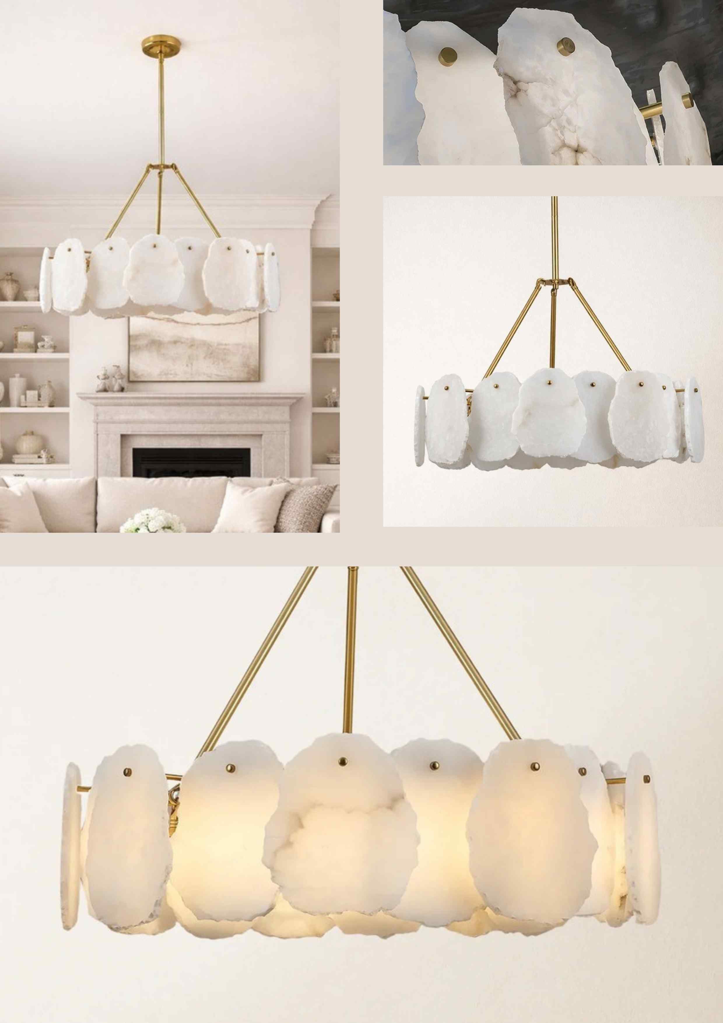 Beyond Lights - Onyx Round Chandelier