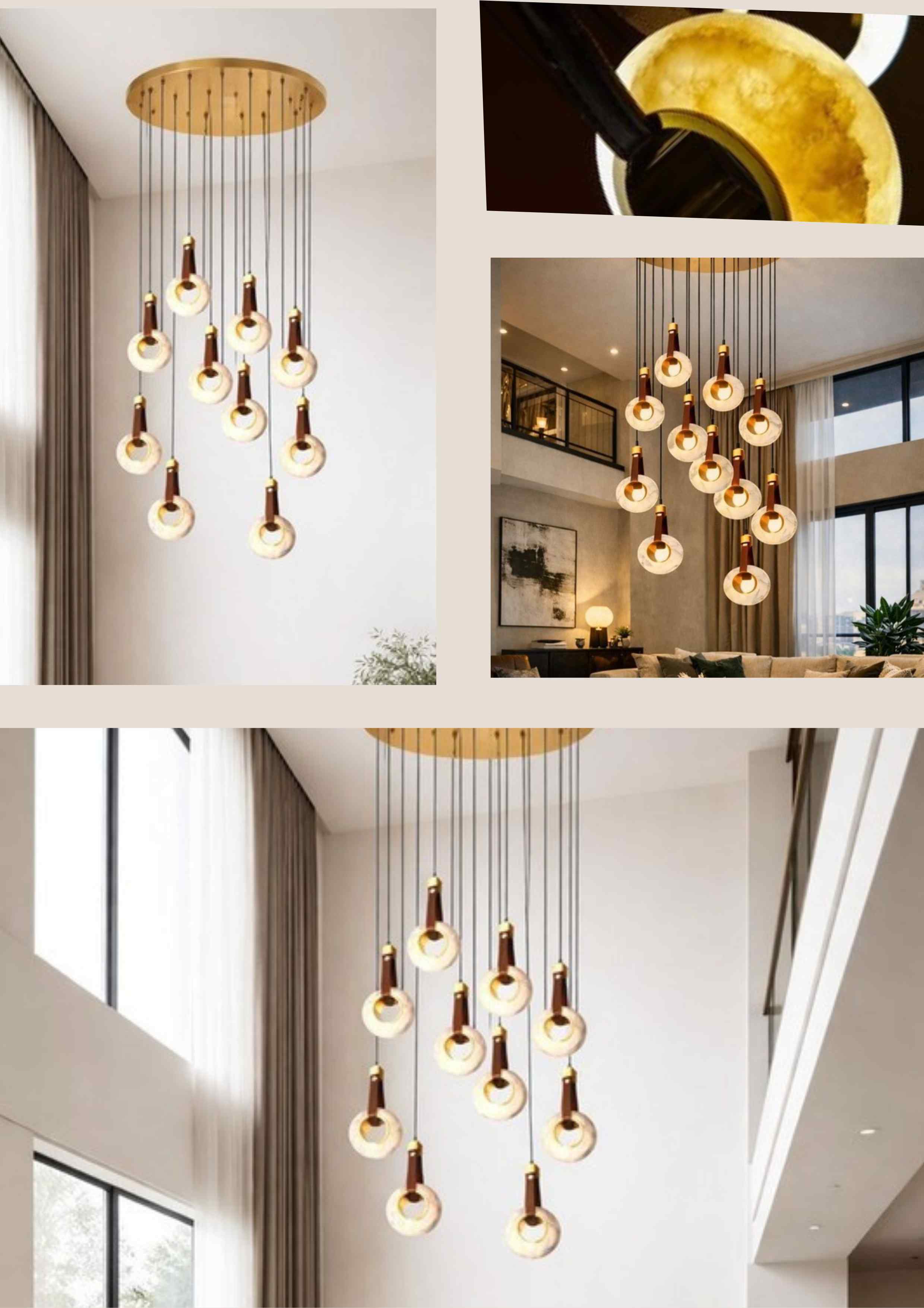 Beyond Lights - Ring Chandelier Light