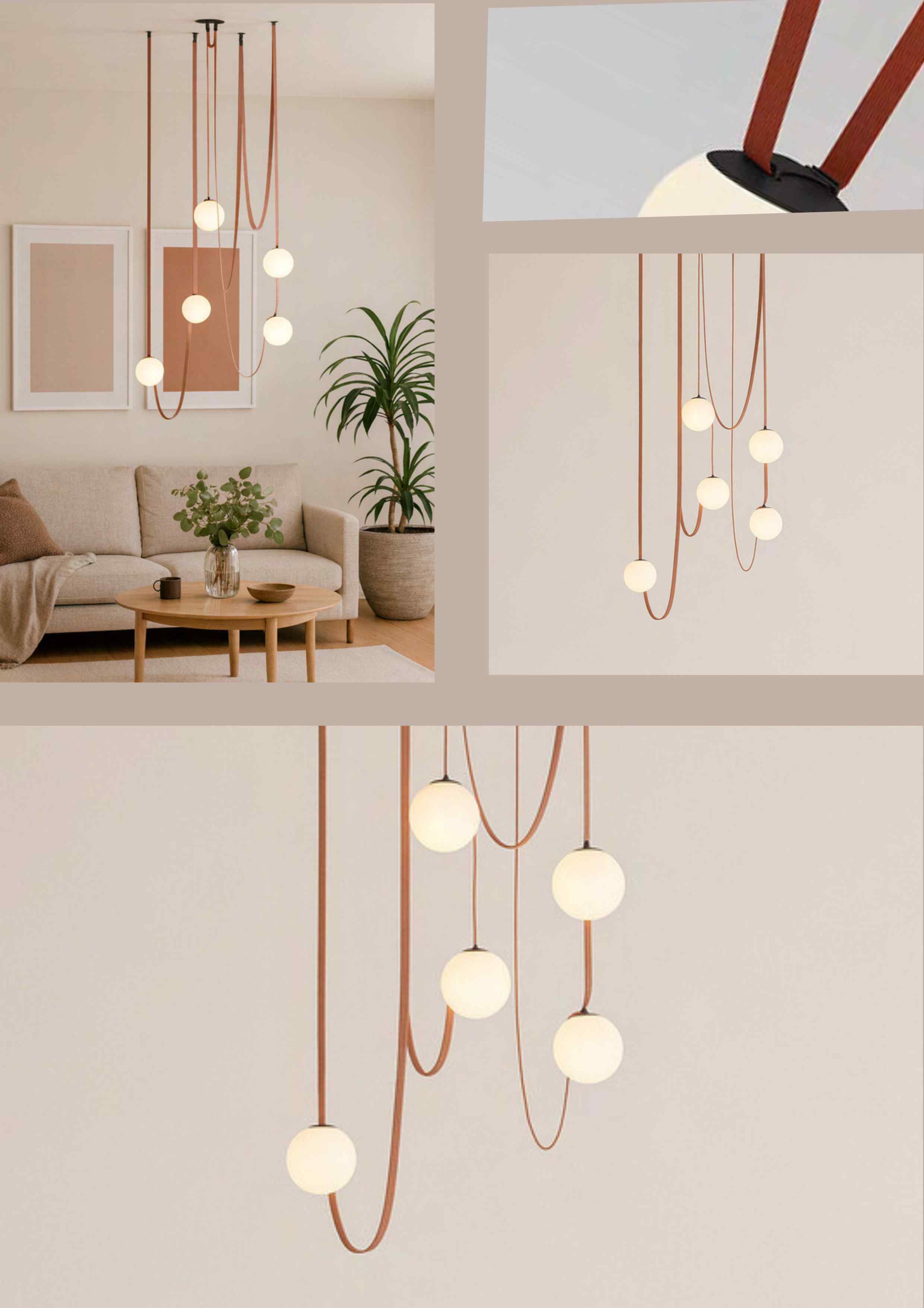 Beyond Lights - Globe Chandelier Light