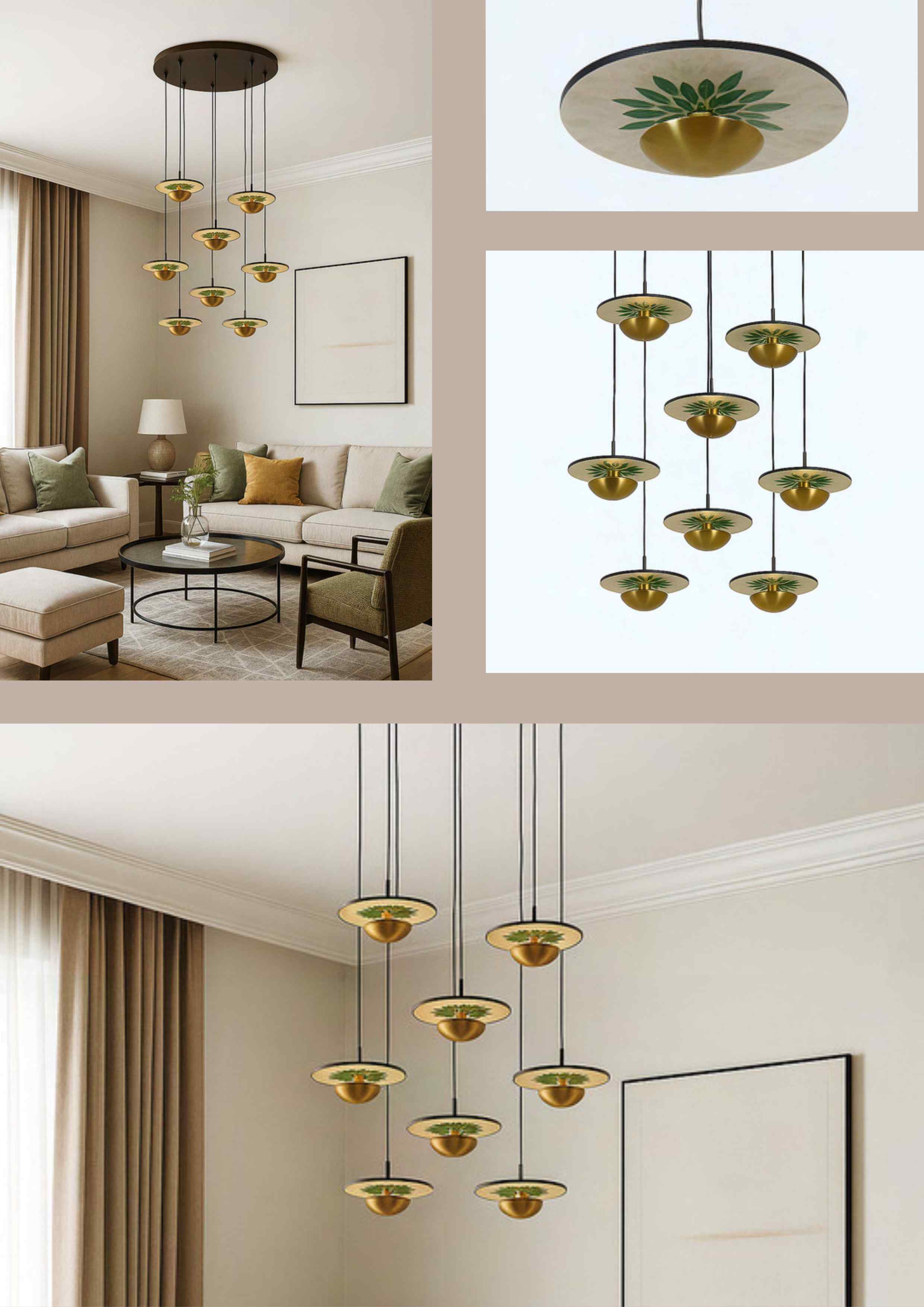 Beyond Lights - Lotus Chandelier Light