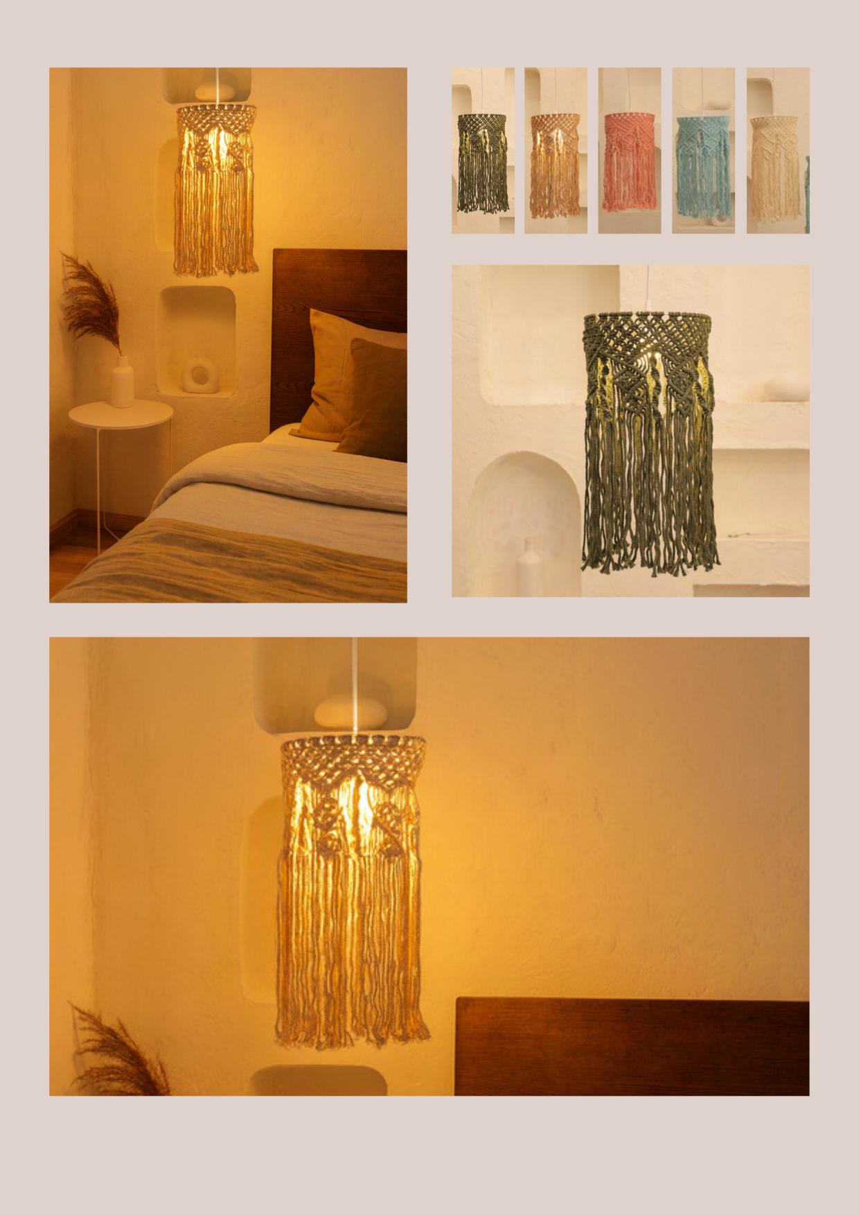 Beyond Lights - Macrame Pendant Lamp