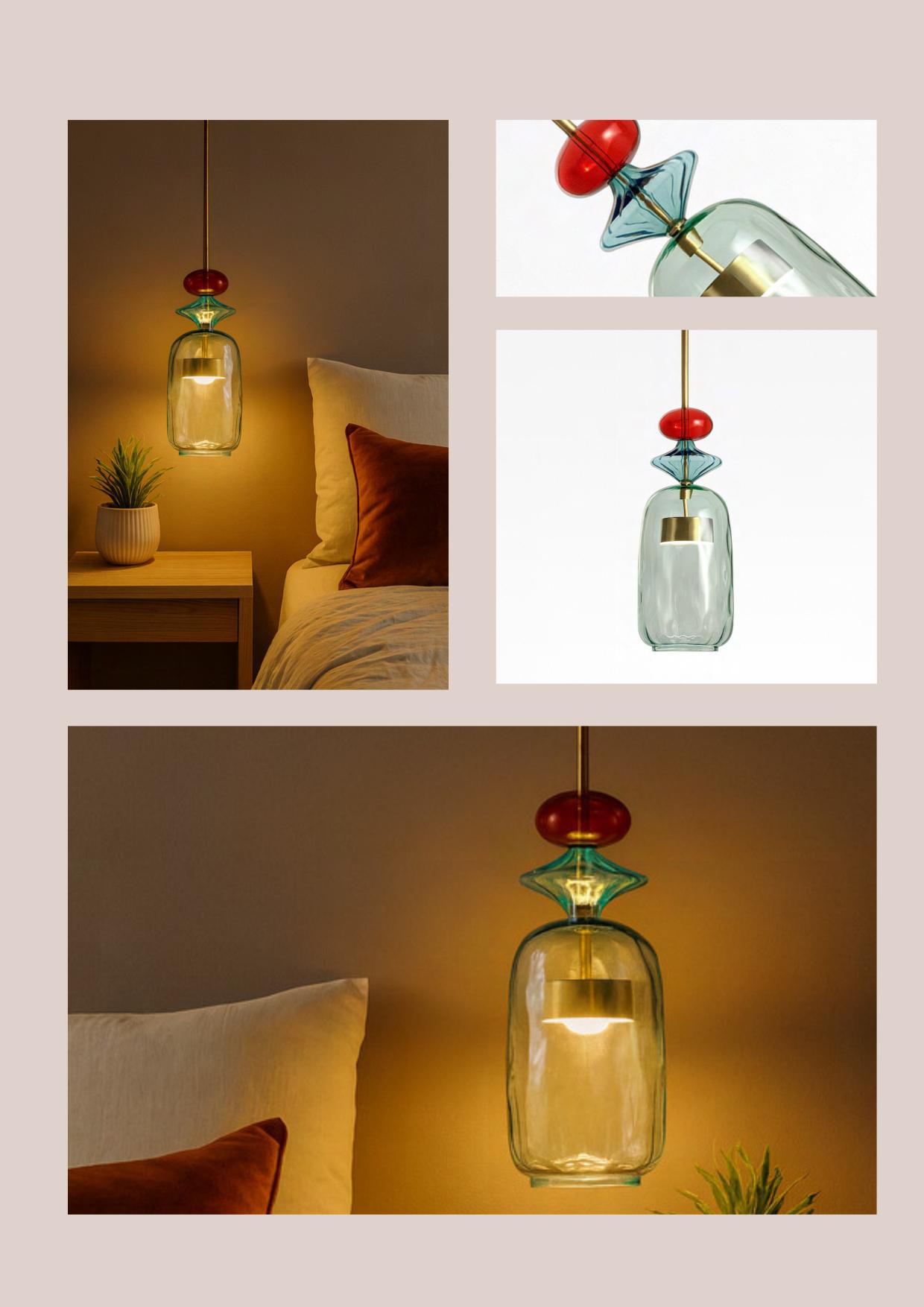 Beyond Lights - Glass Pendant Lamp