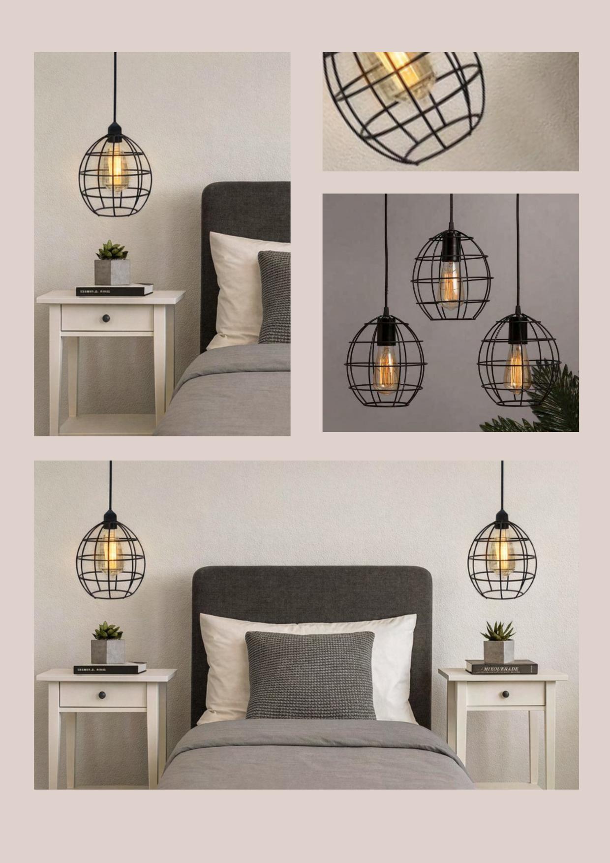 Beyond Lights - Cage Pendant Light