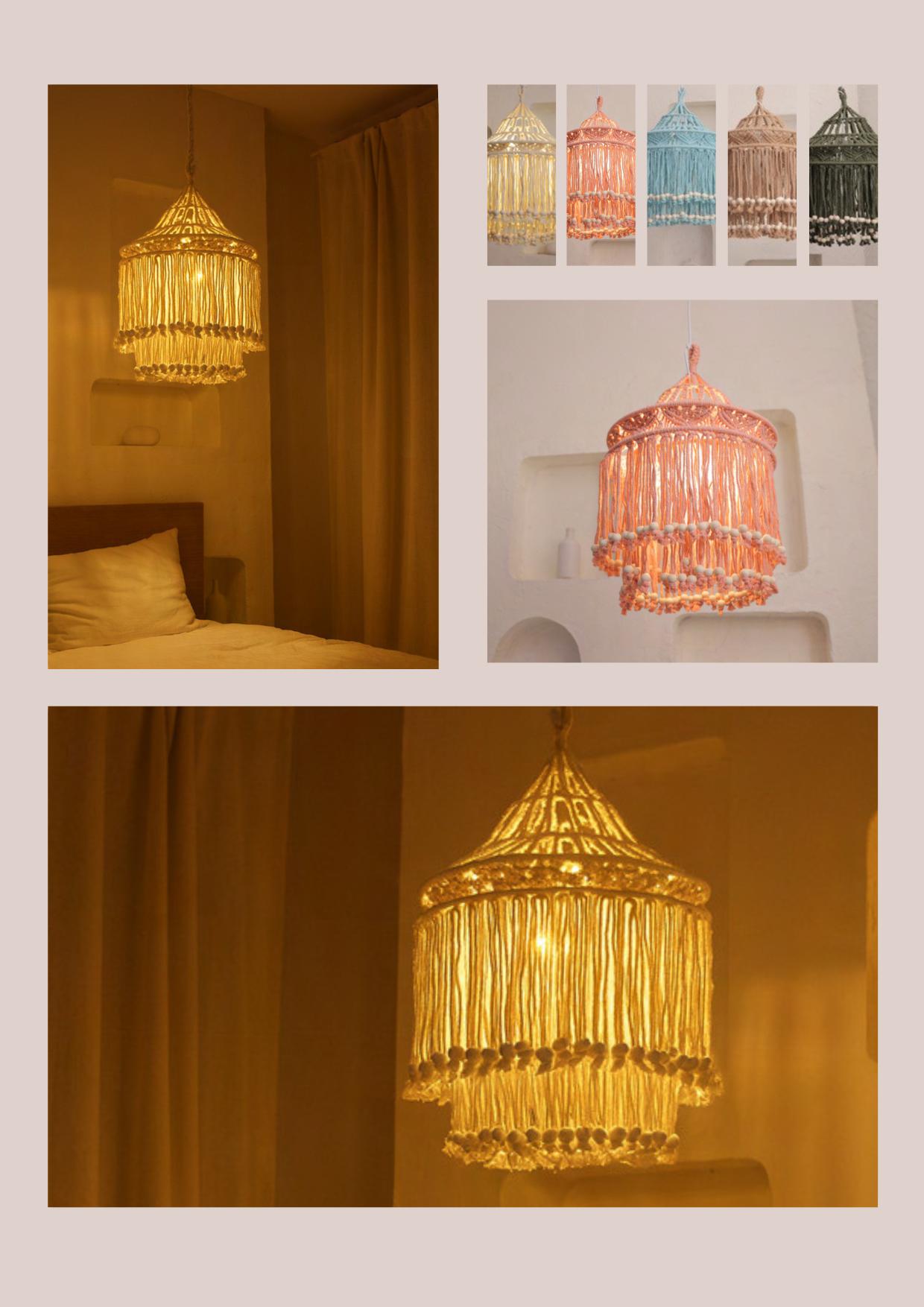 Beyond Lights - Macrame Pendant Lamp