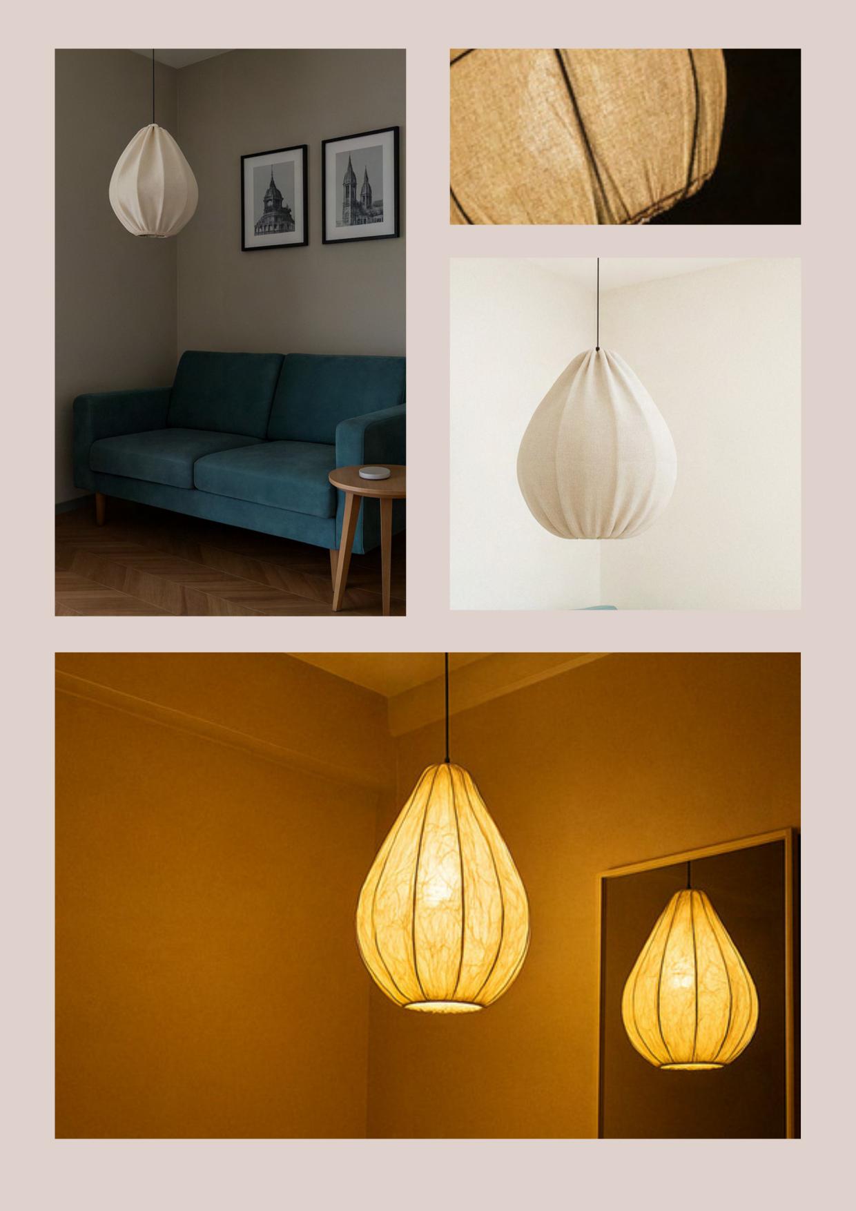 Beyond Lights - Fabric Pendant Lamp