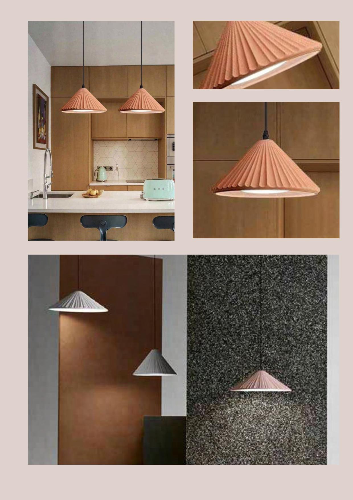Beyond Lights - Terracotta Pendant Lamp