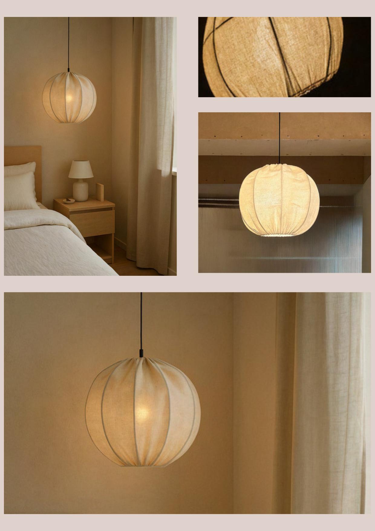 Beyond Lights - Fabric Pendant Light