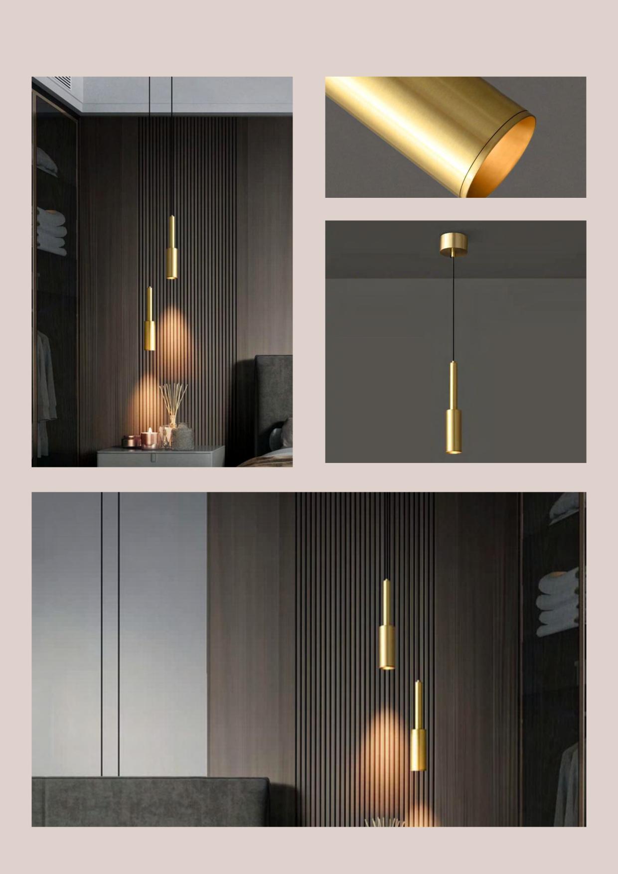 Beyond Lights - Brass Pendant Lamp