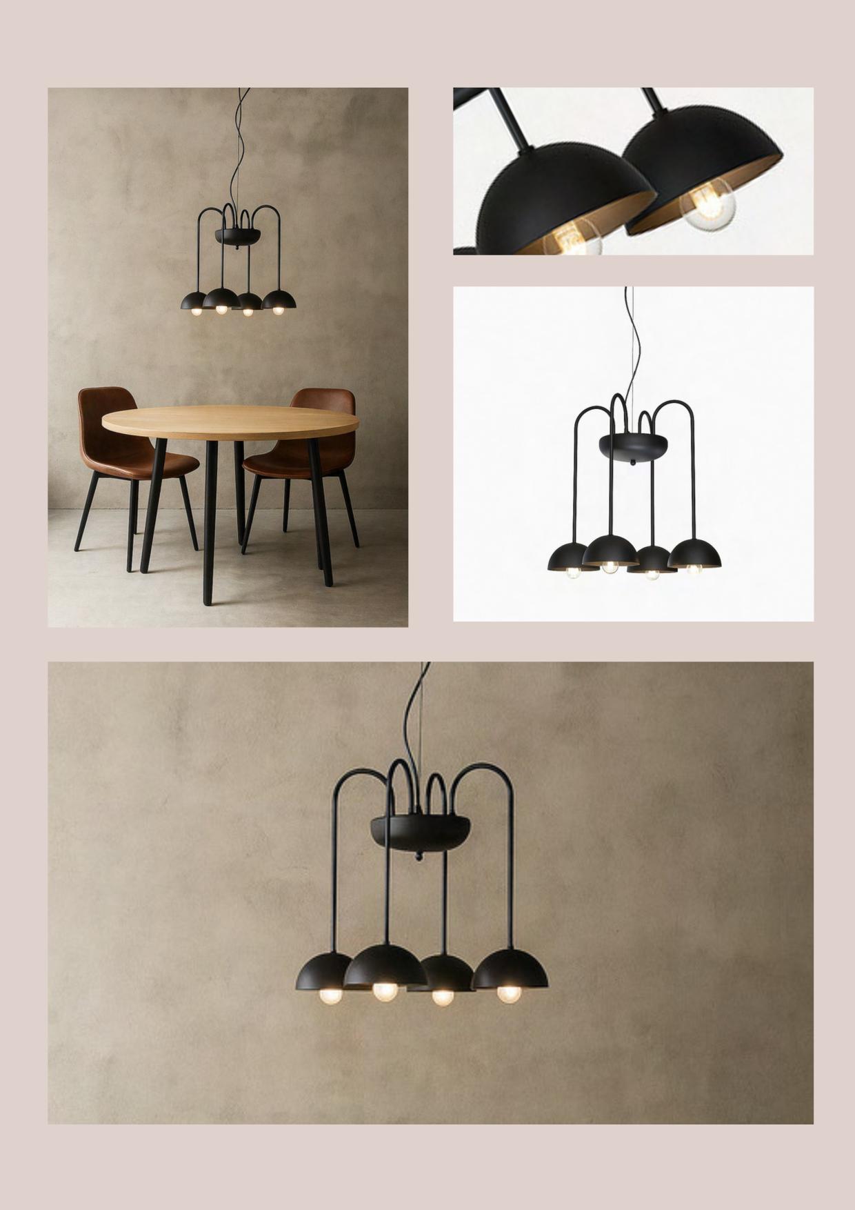 Beyond Lights - Black Pendant Lamp