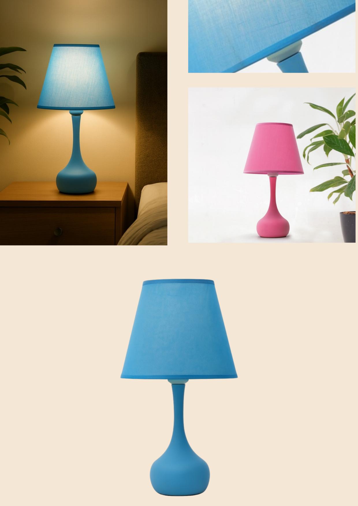 Beyond Lights - Blue Table Lamp