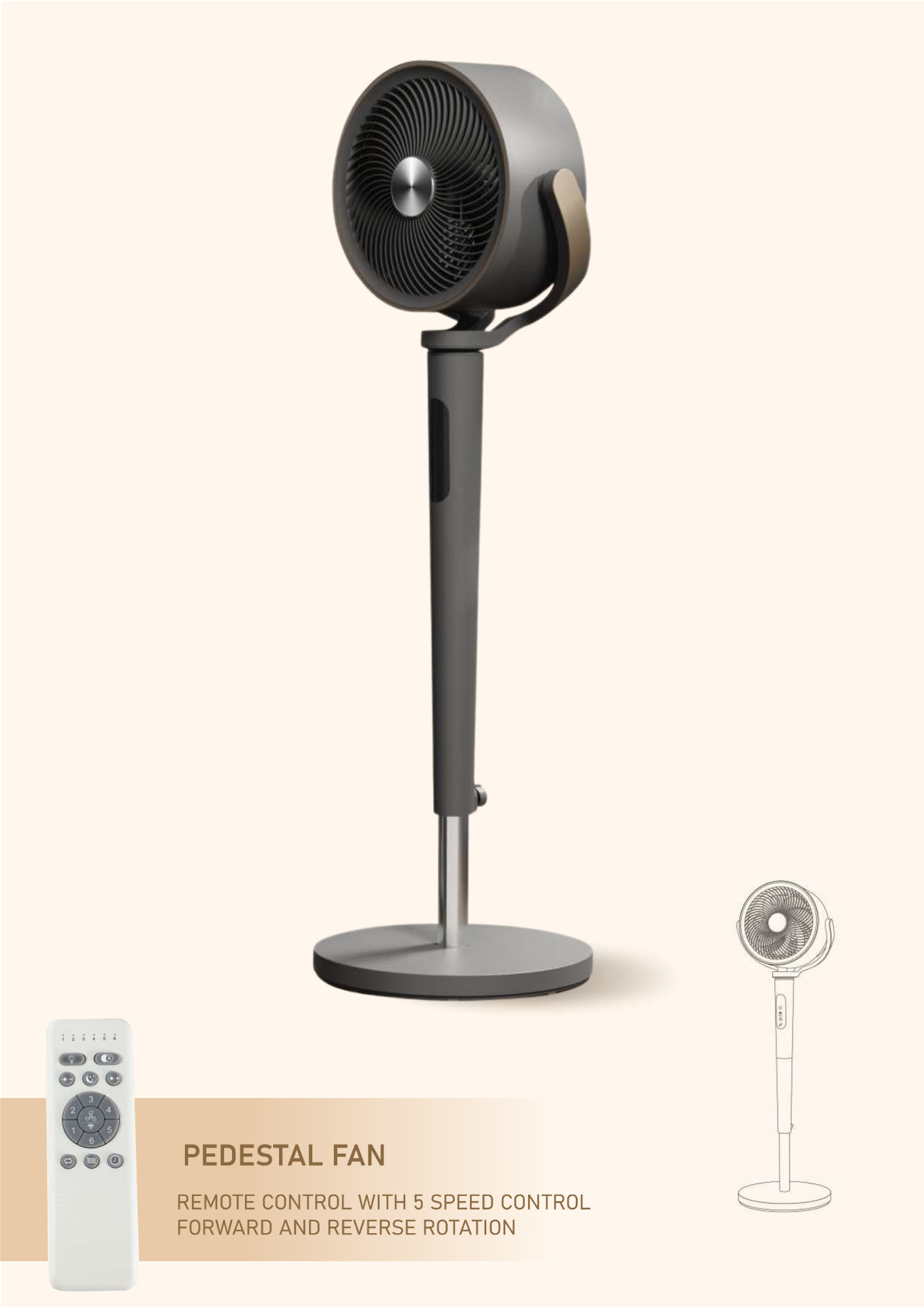 Beyond Lights - Pedestal Fan