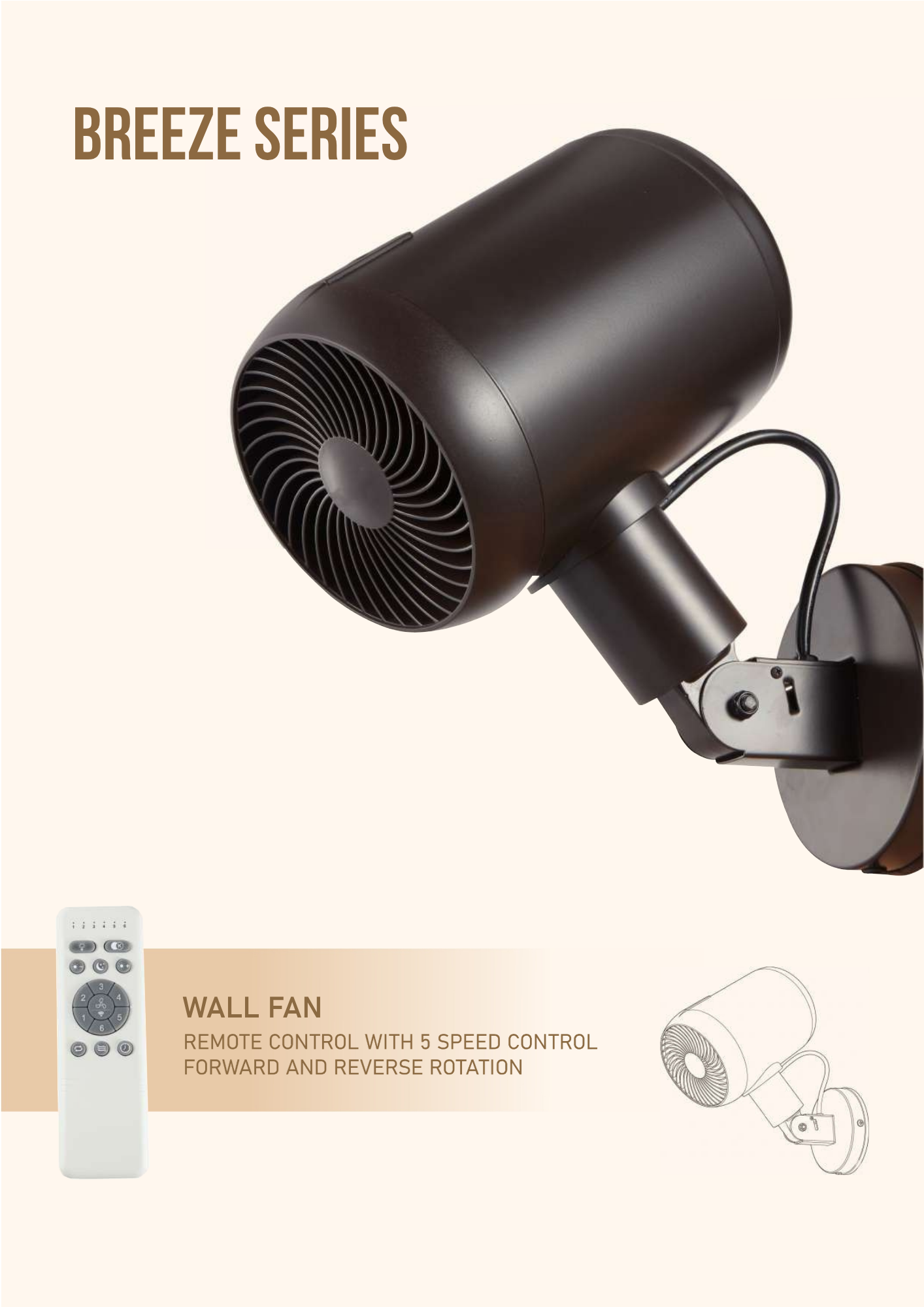 Beyond Lights - Wall Fan