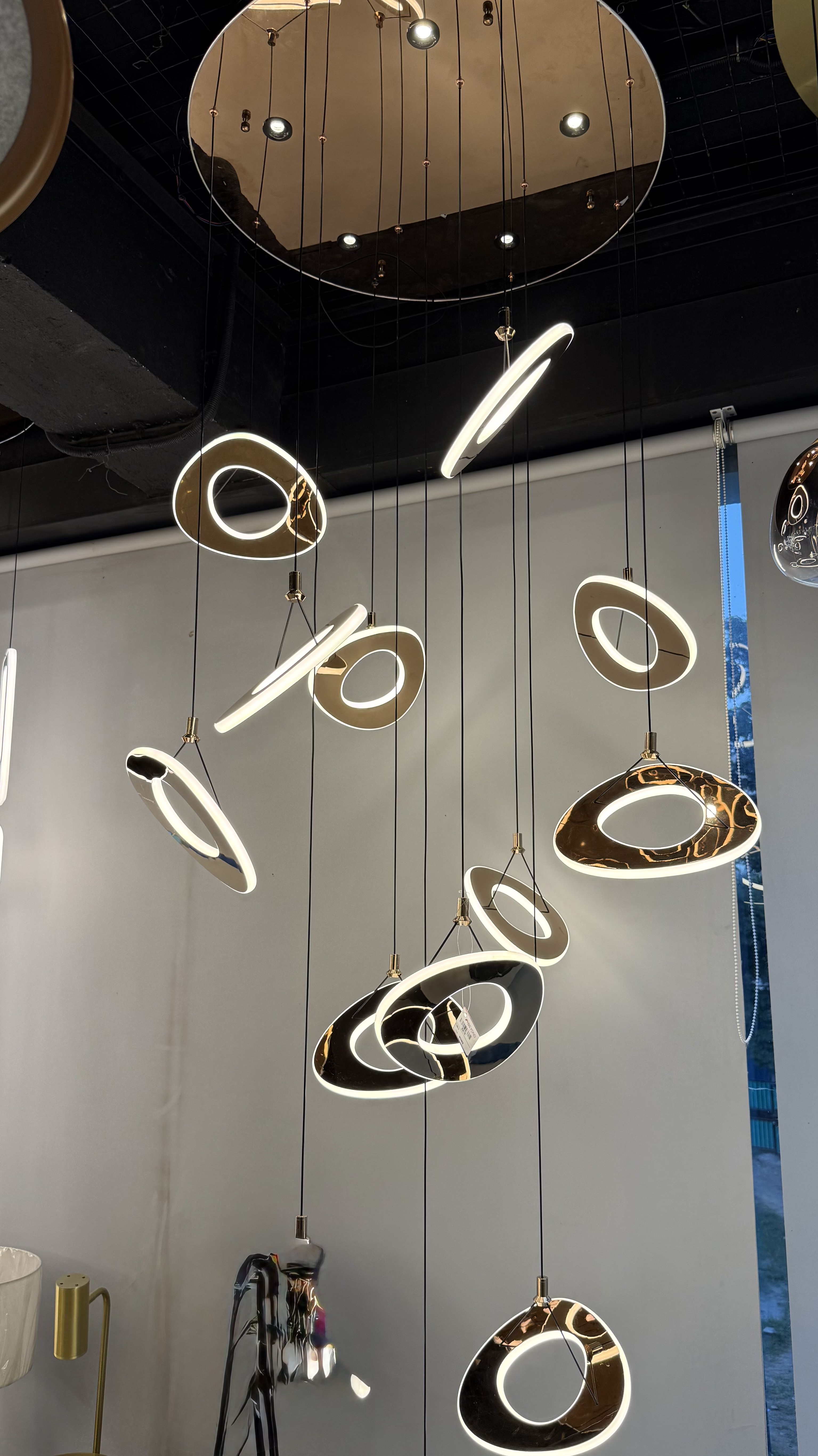 Beyond Lights - Floating Asymmetrical Ring LED