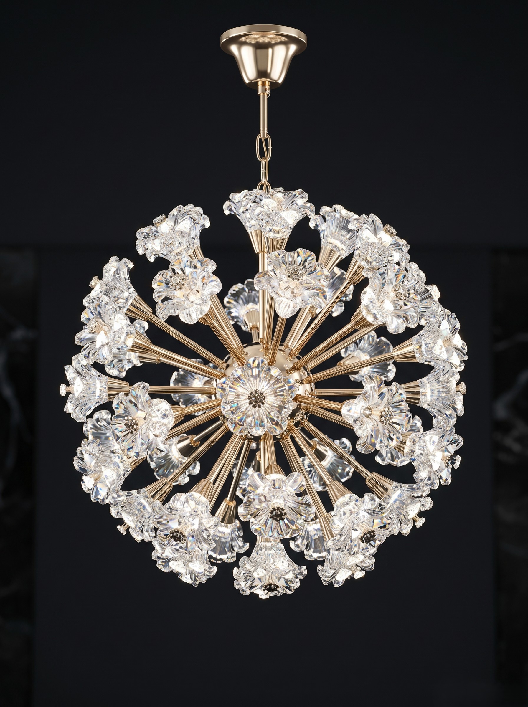 Beyond Lights - Glass Pendant Chandelier