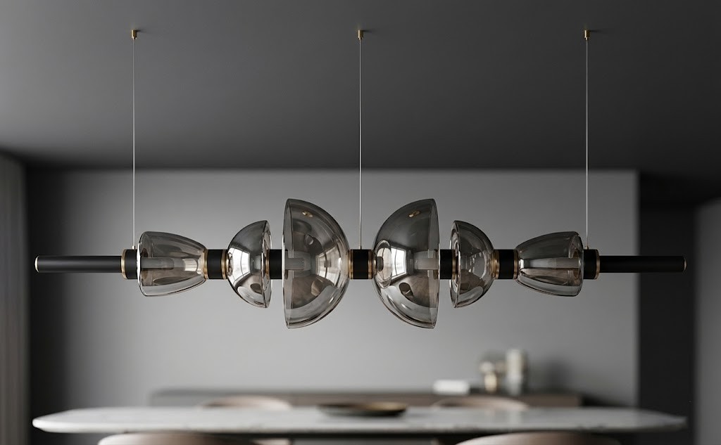 Beyond Lights - Glass Chandelier