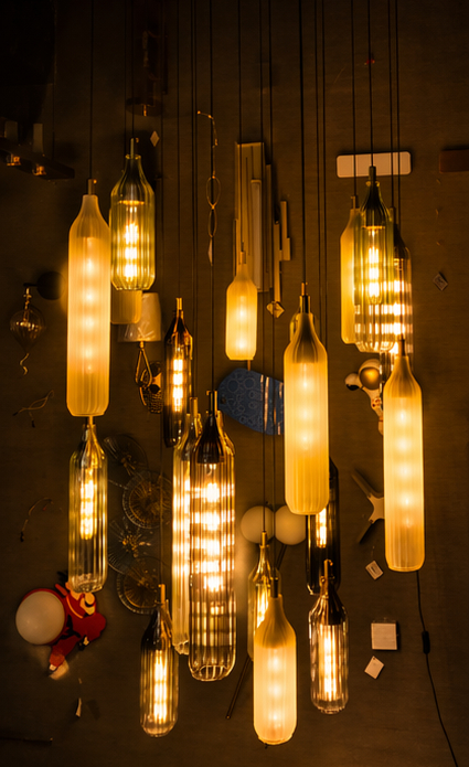 Beyond Lights - Glass Bottle Pendant