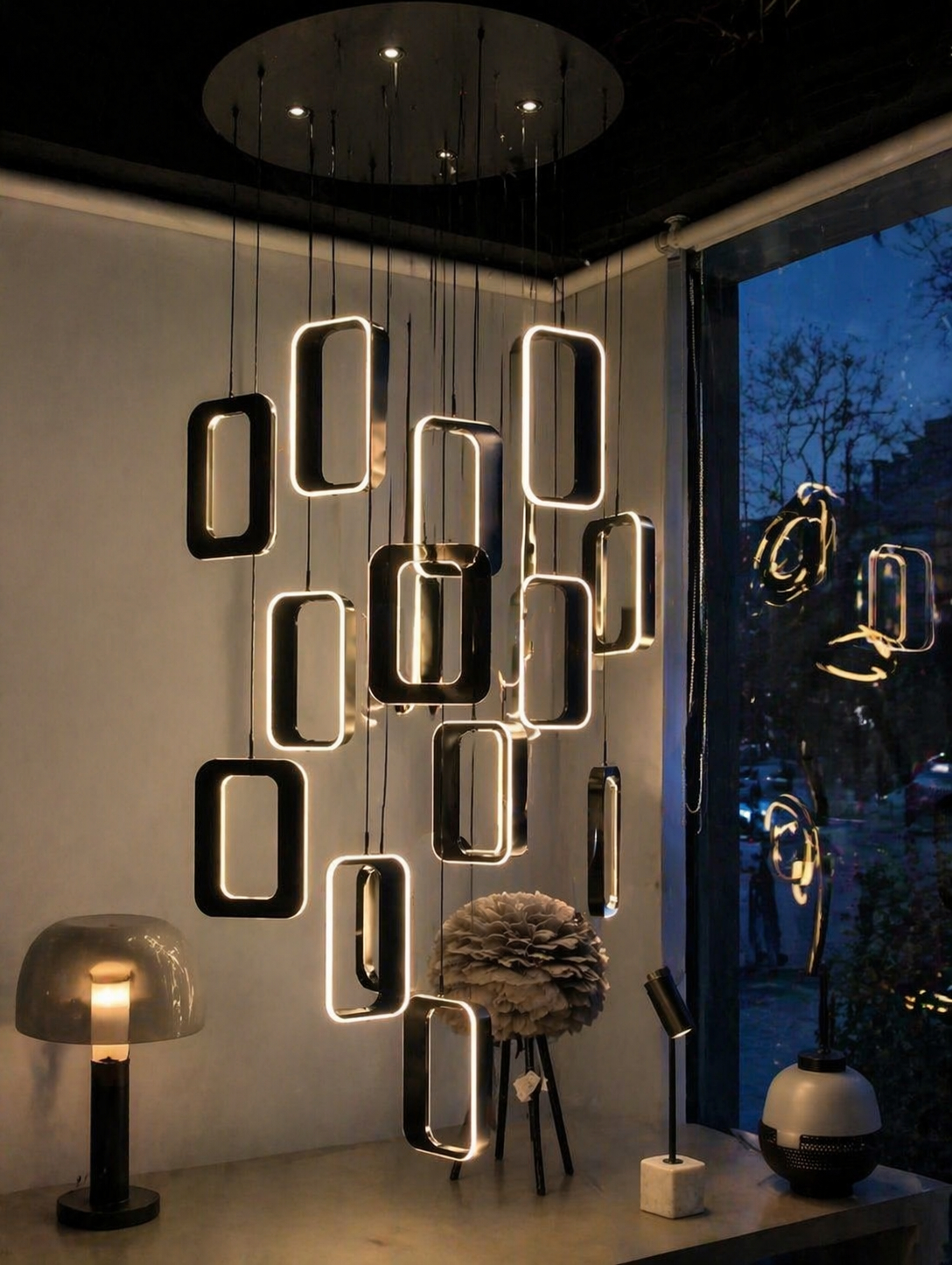 Beyond Lights - Geometric Pendant Chandelier