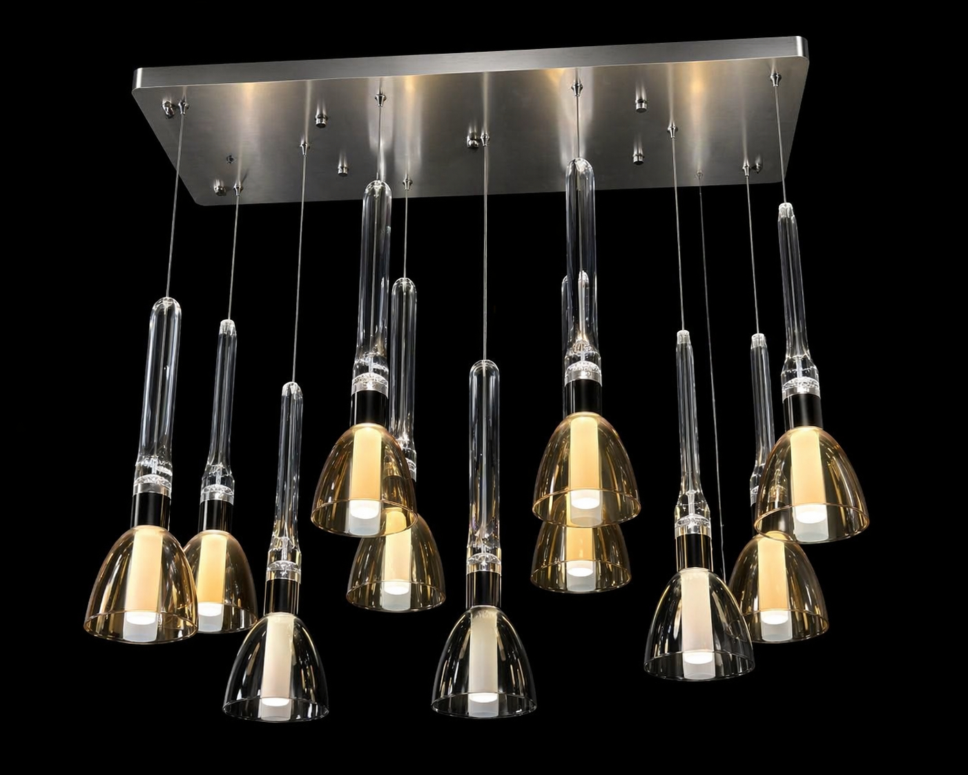 Beyond Lights - Glass Pendant Chandelier