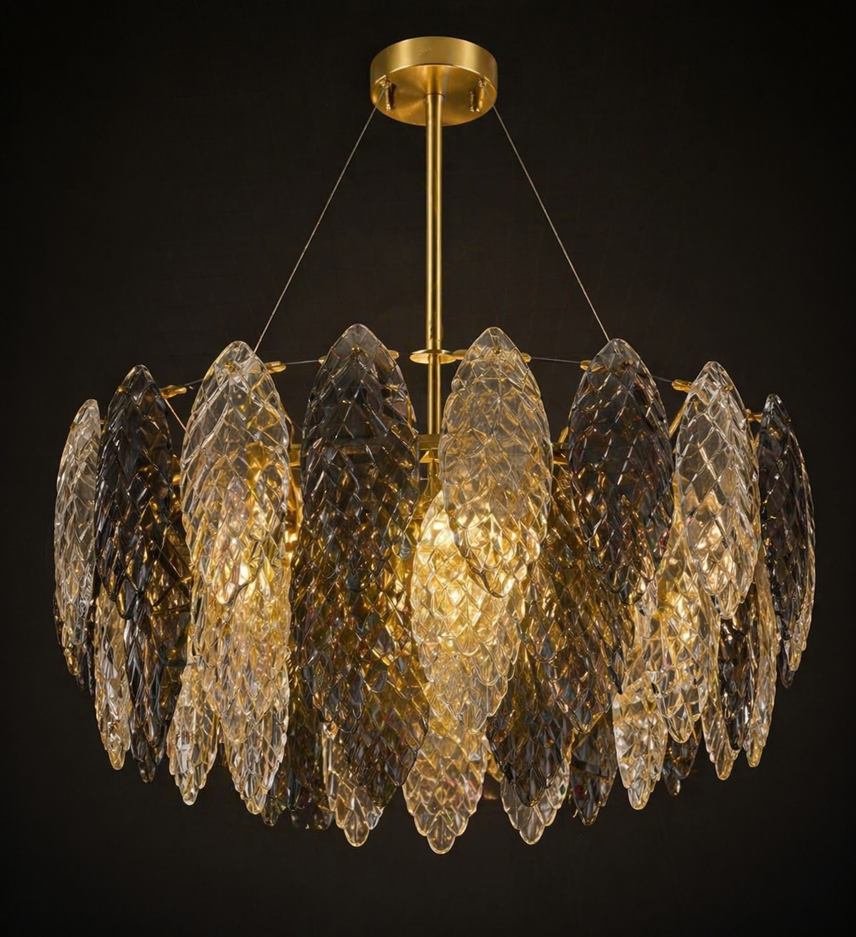 Glass Crystal Chandelier