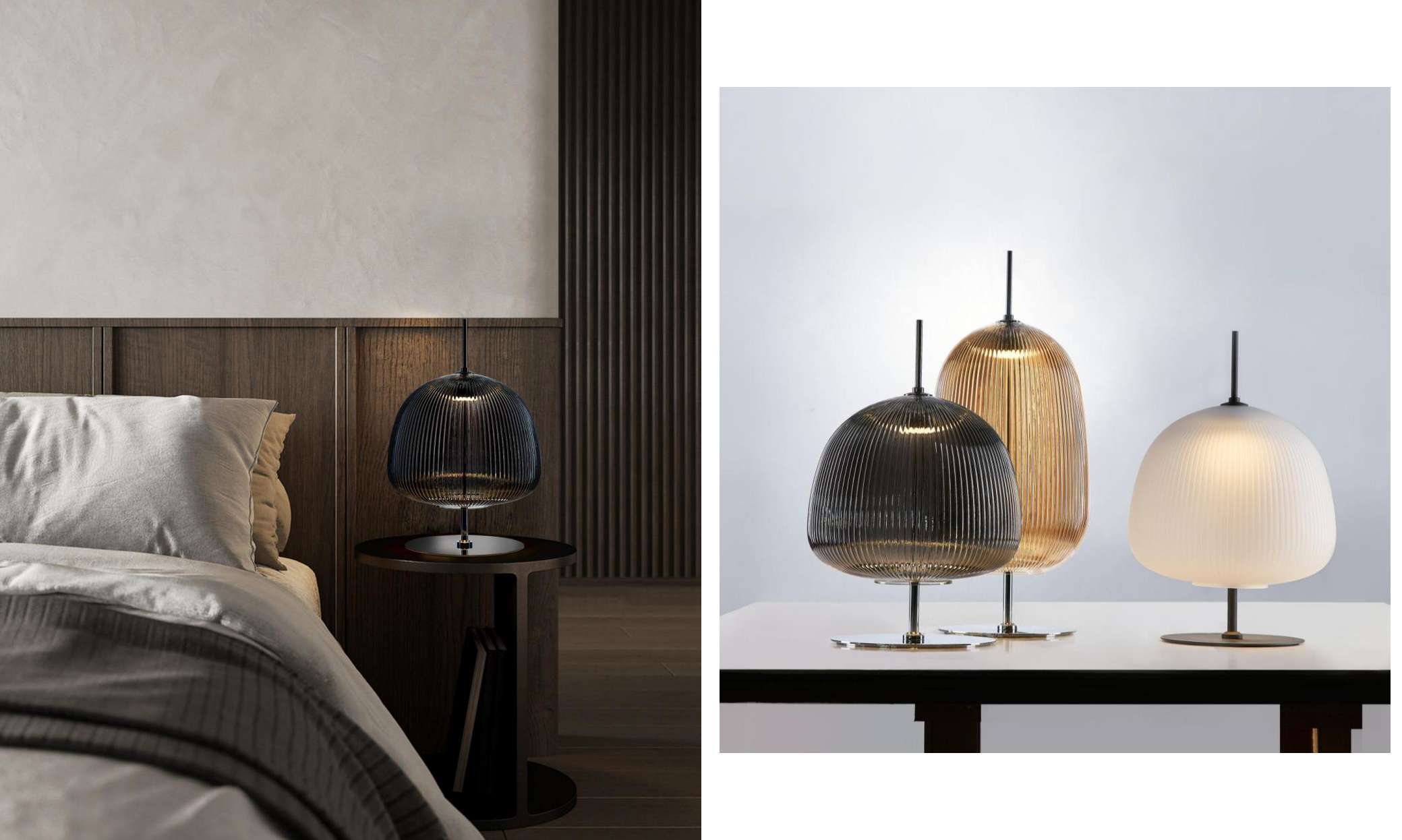 Beyond Lights - Ribbed Table Lamp