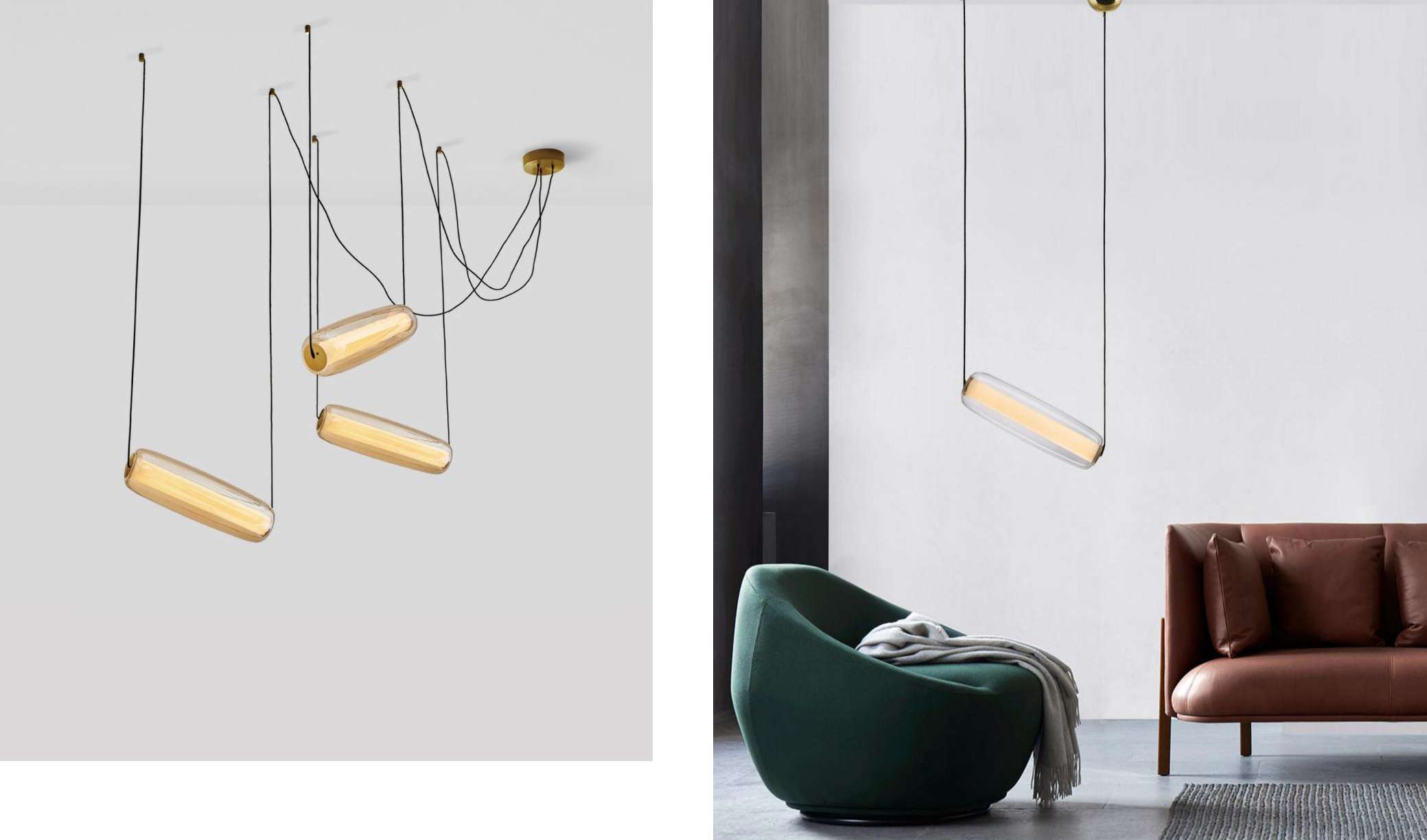 Beyond Lights - Glass Tube Pendant