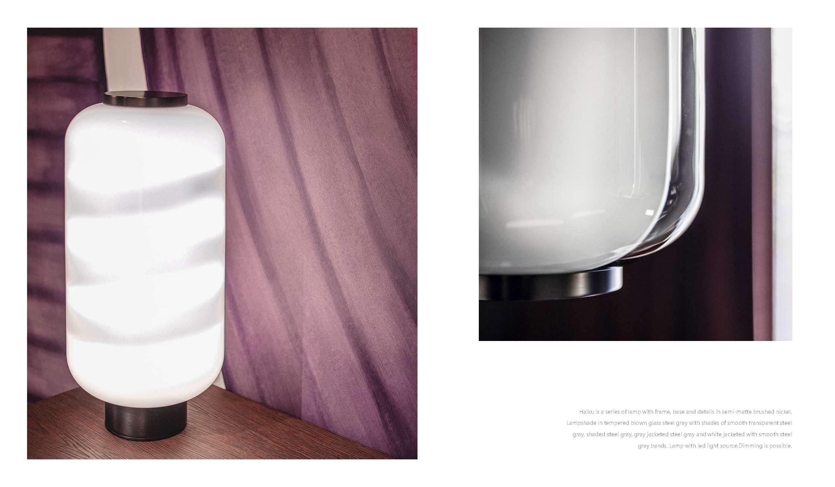 Beyond Lights - Glass Table Lamp